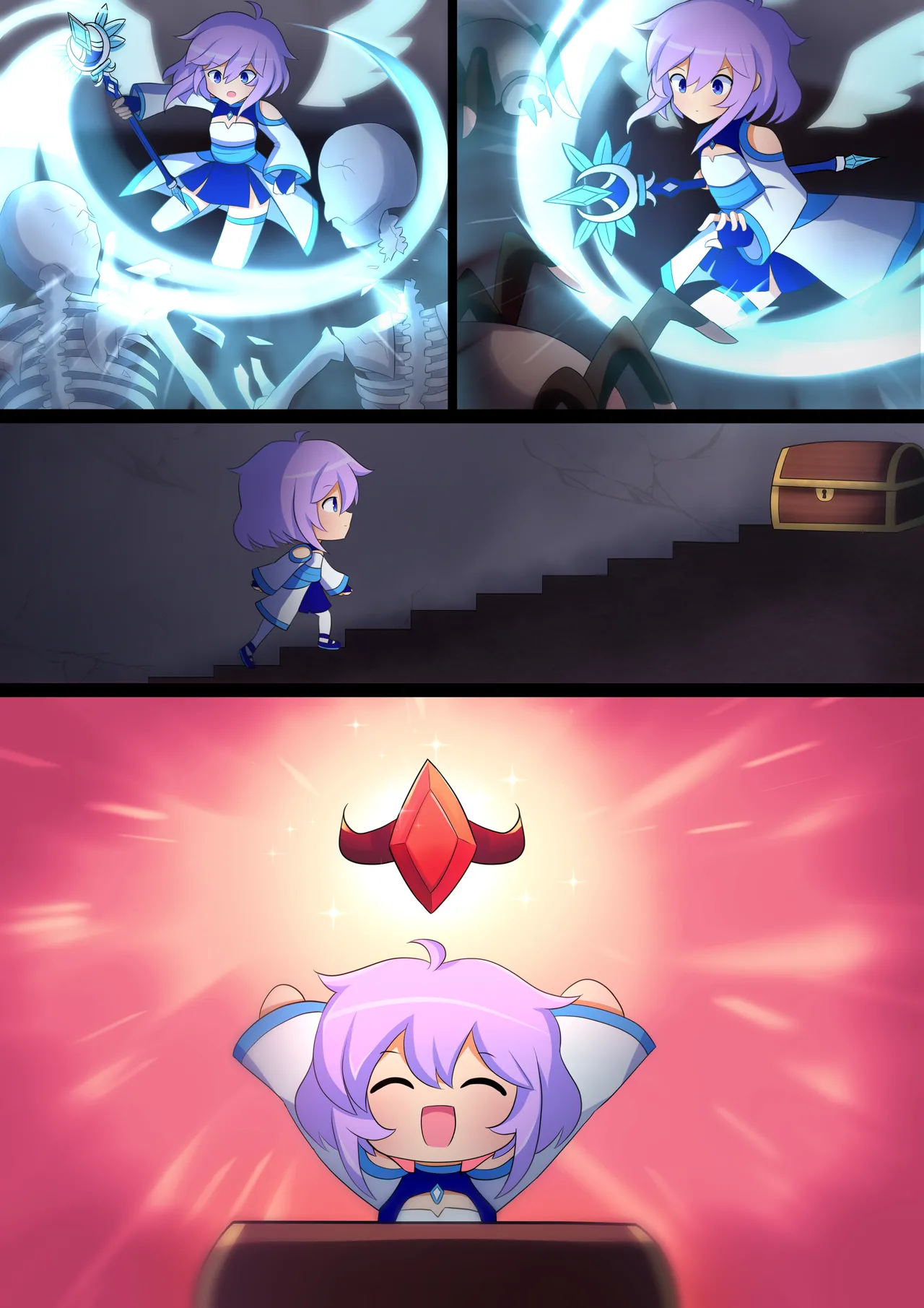 Femboy Mage Espen VS Suction Worm | 男娘魔法师埃斯彭 VS 吸噬蠕虫 page 6 full