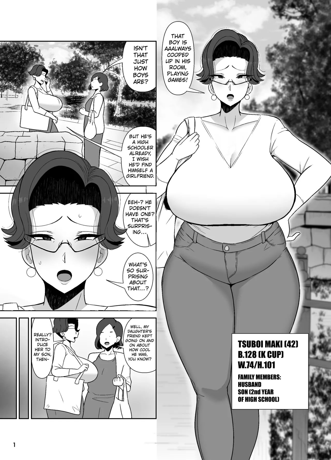 Tsuboi Maki  wa 2-fun-go Musuko to Oyako de Sex o Suru | In Two Minutes, Tsuboi Maki  will Have Incest Sex with Her Son. page 2 full