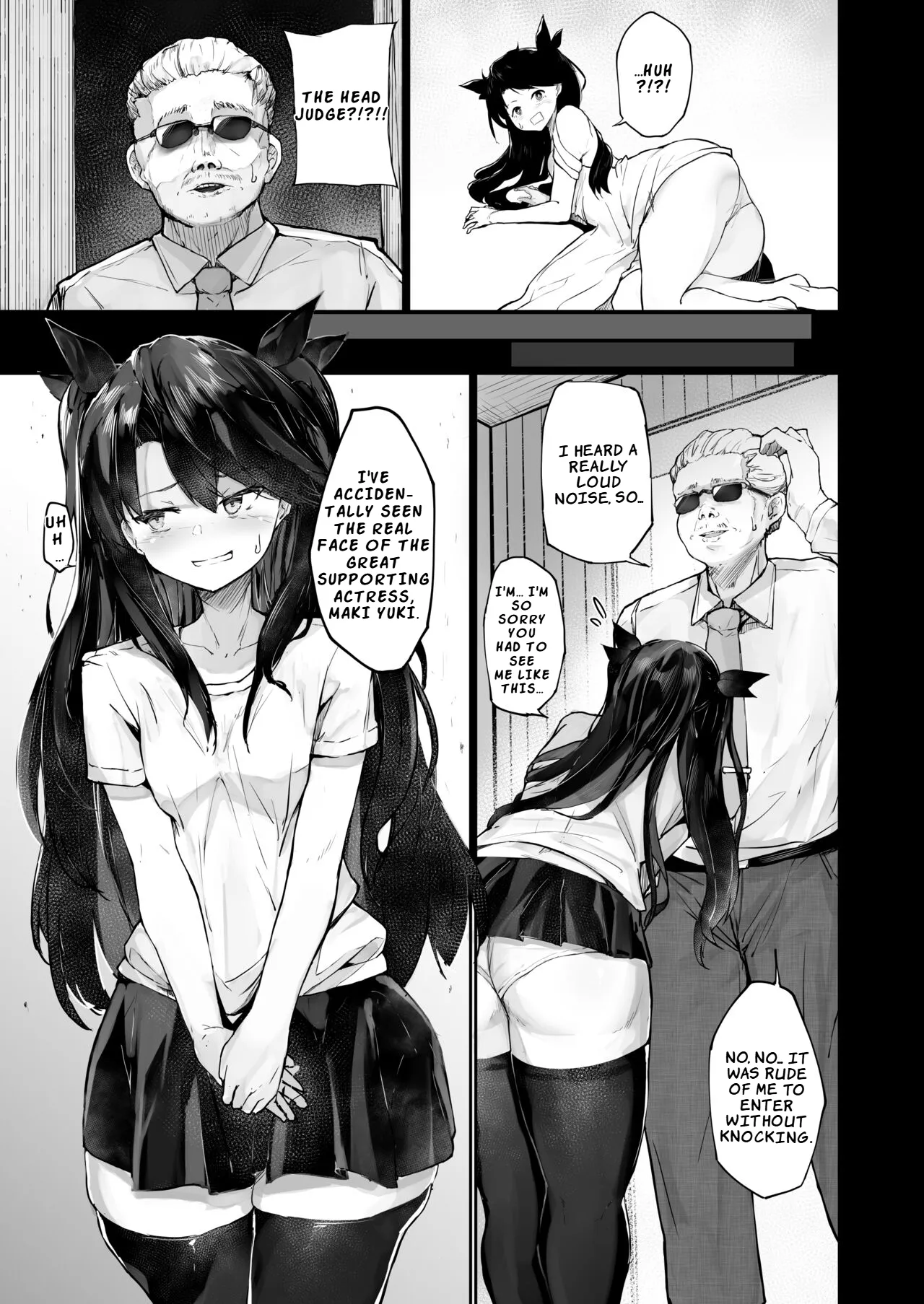 Kairaku Ochi shita Joyuu no Matsuro Zenpen | The Downfall of an Actress Corrupted by Pleasure – Part 1 page 9 full