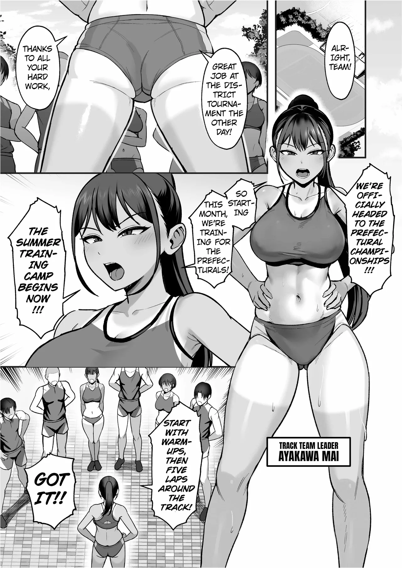 Rikujoubu Buchou, Yankee-tachi ni Otosareru 2 | Track and Field Club Leader Surrenders to a Bunch of Delinquents 2 page 3 full