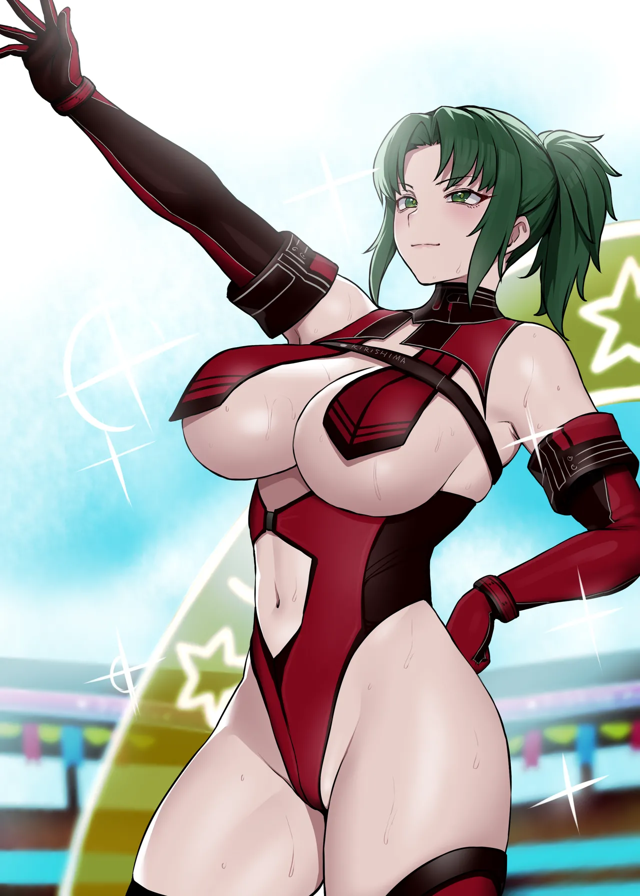 陽南杏里のラブラブド変態露出SEX②ファンに罵倒されながら page 5 full