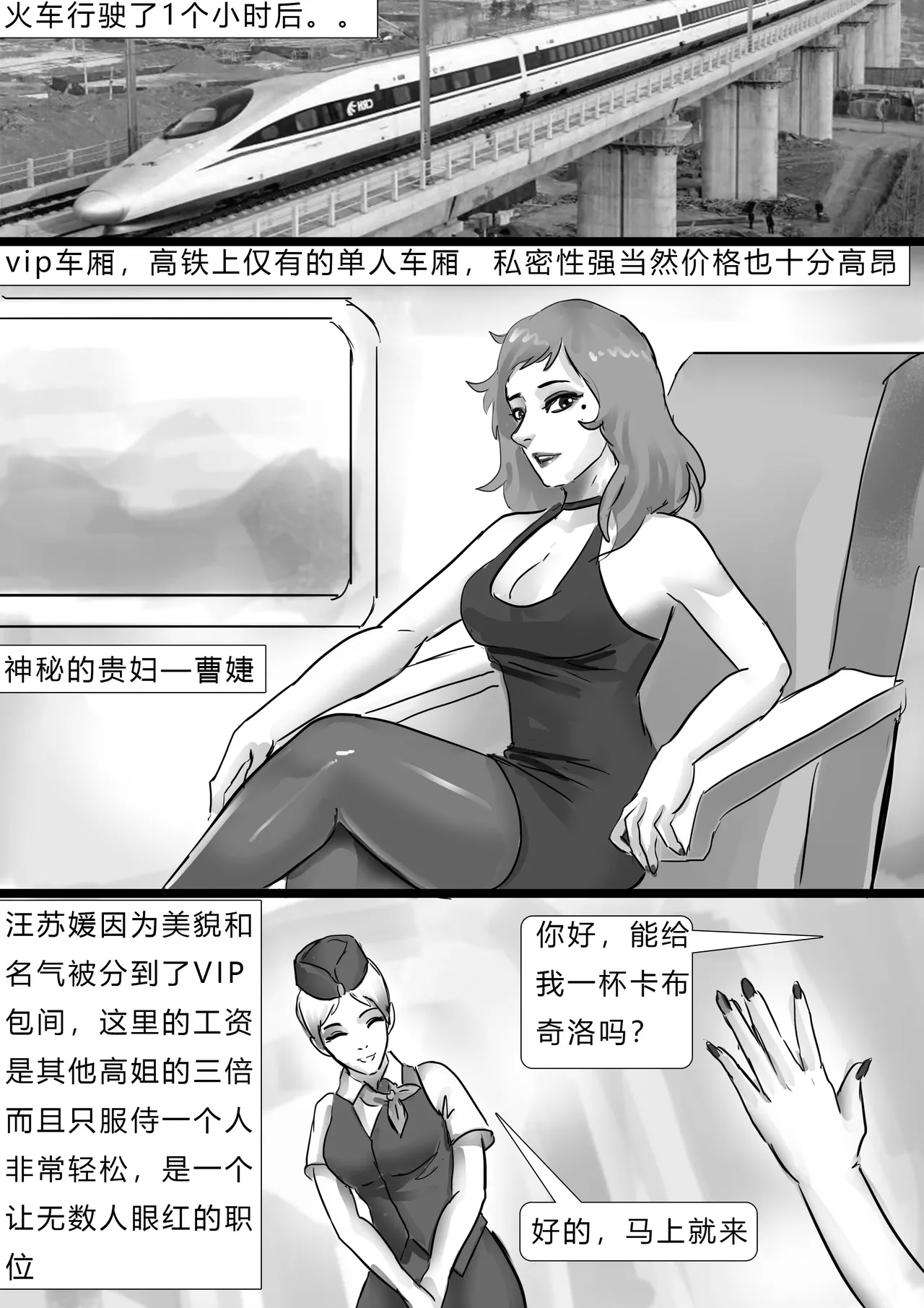 失踪美女—高铁乘务员 page 3 full