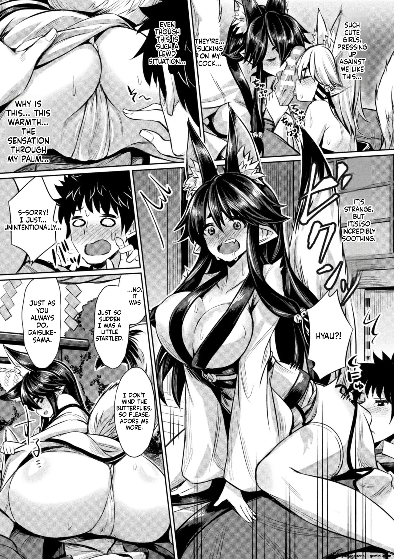 A Gift from the Gods Baby-Making Sex with the Fox-Girl Sisters page 7 full