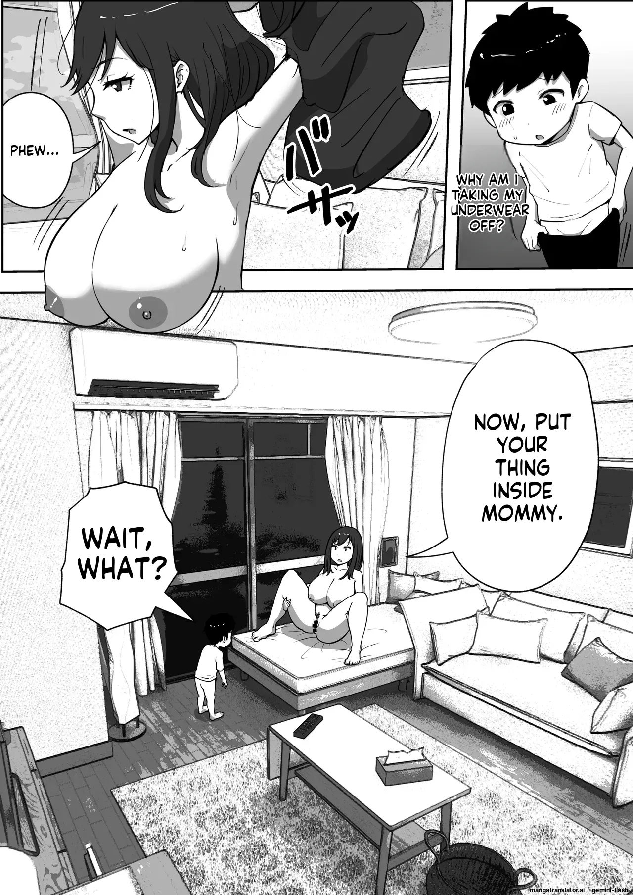 A story about a single mom who ended up trying to get pregnant with her son page 9 full