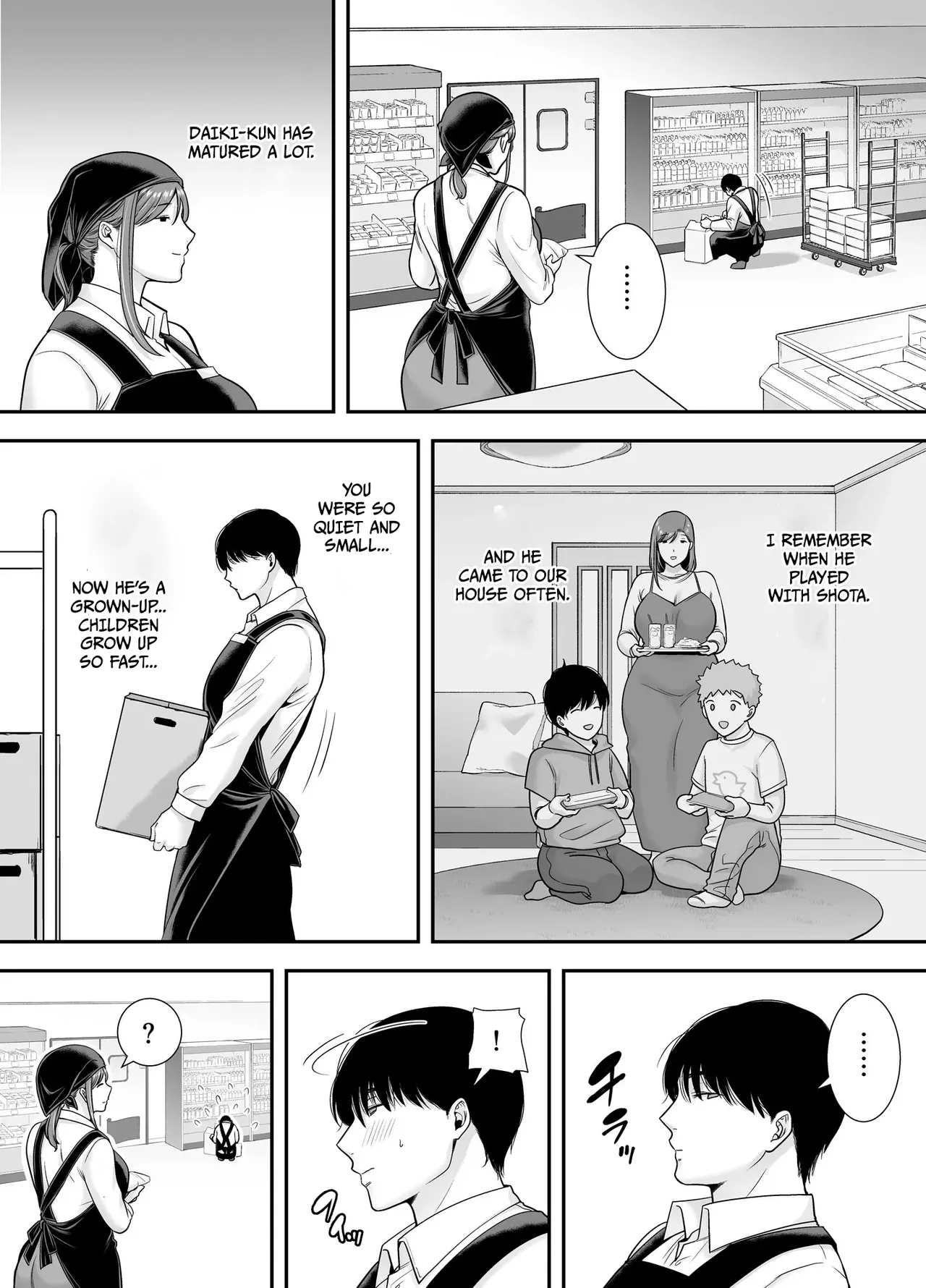 Mariko-san and Me ~An Affair with a Married Woman from My Part-Time Job~ 1 page 4 full
