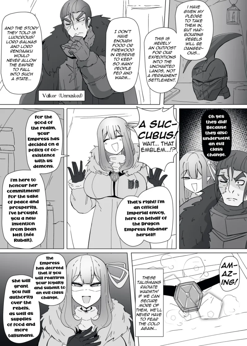 Matenshoku no Yakata 13 | The House of Evil Class Change 13 Blizzardominatrix page 4 full