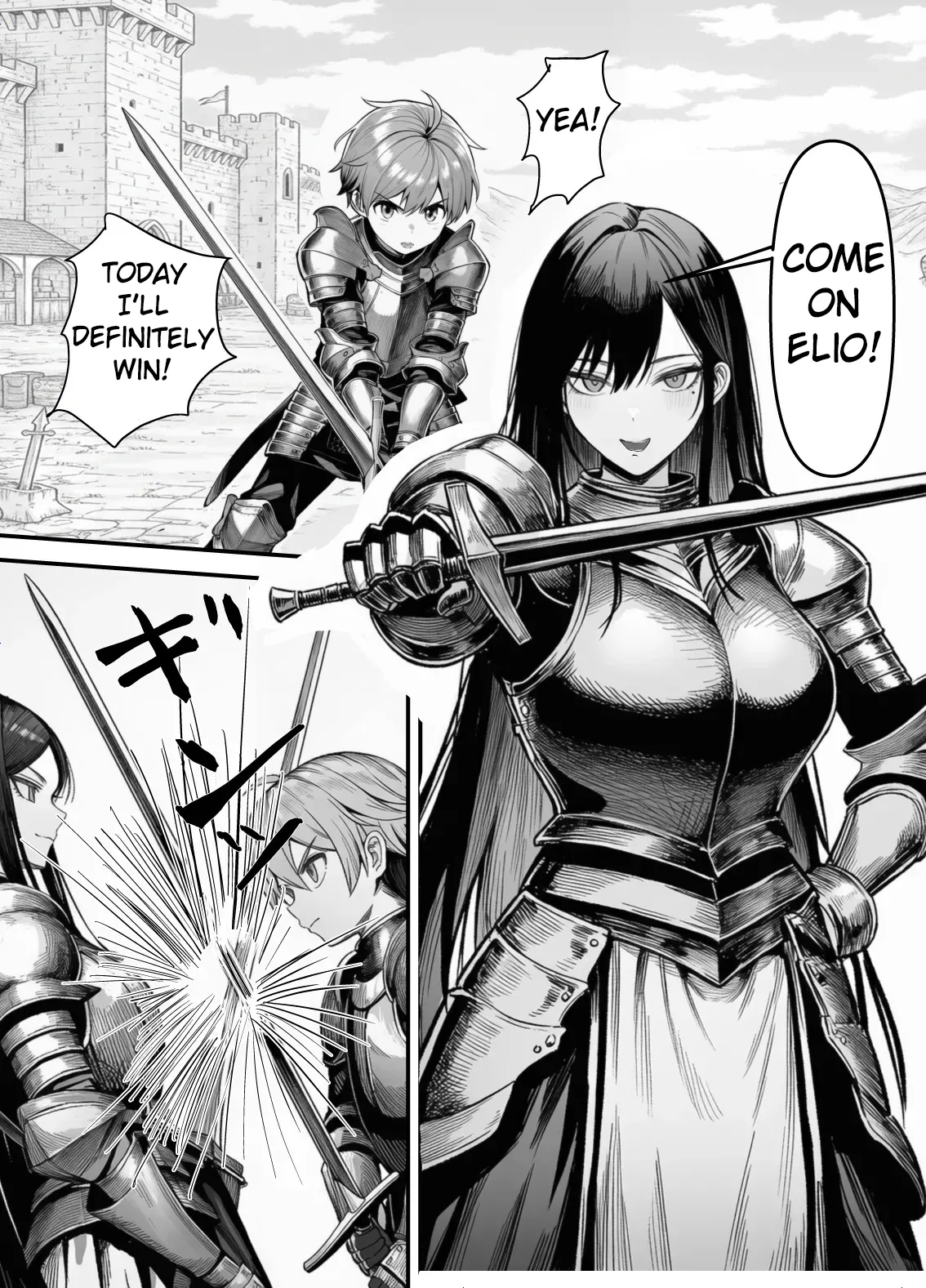 Female Knight Commander, Humiliated Fall NTR - The Day My Admired Commander Ortina Lost -  Yoru Akubi Shōtai page 2 full