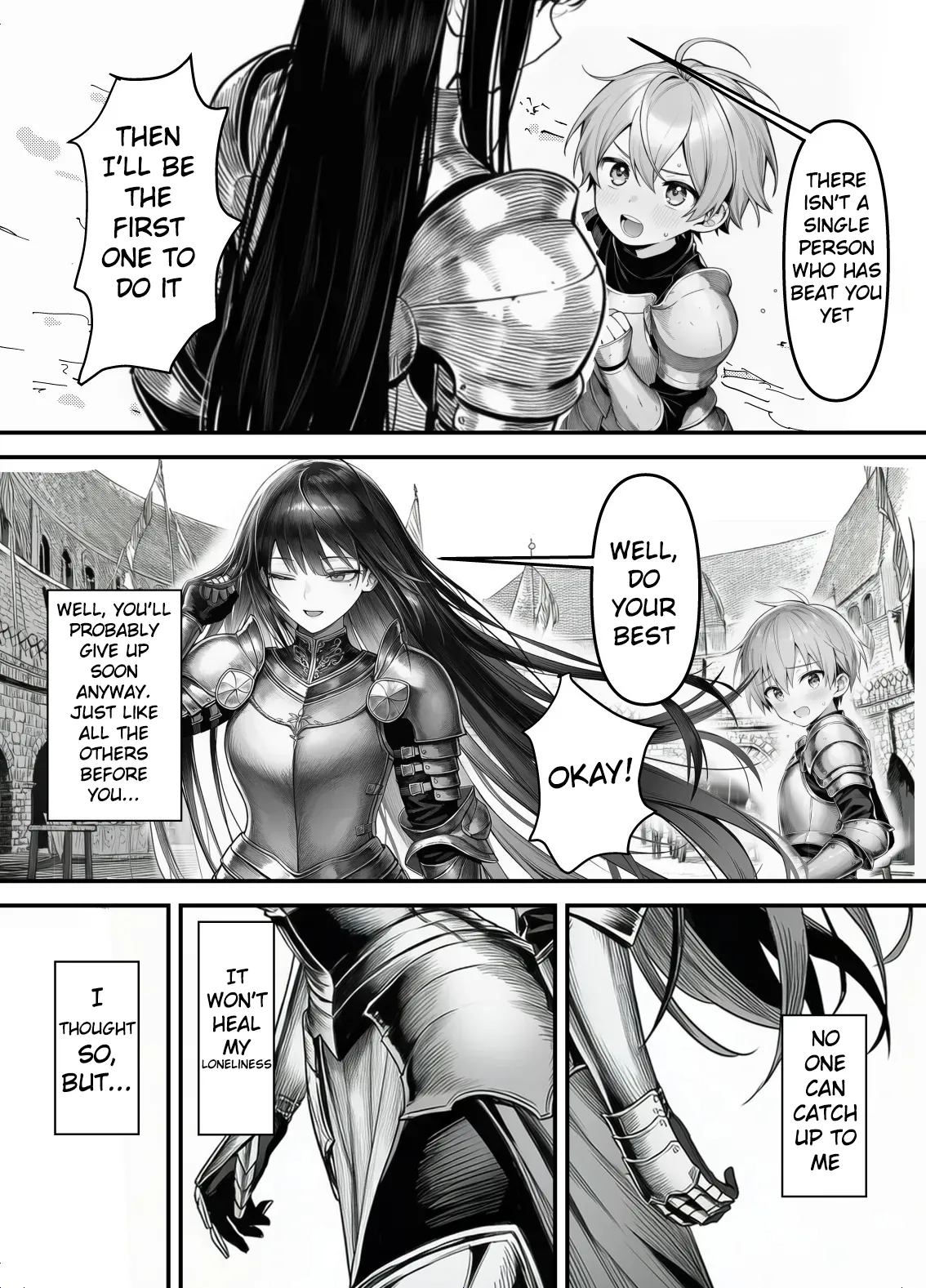 Female Knight Commander, Humiliated Fall NTR - The Day My Admired Commander Ortina Lost -  Yoru Akubi Shōtai page 6 full