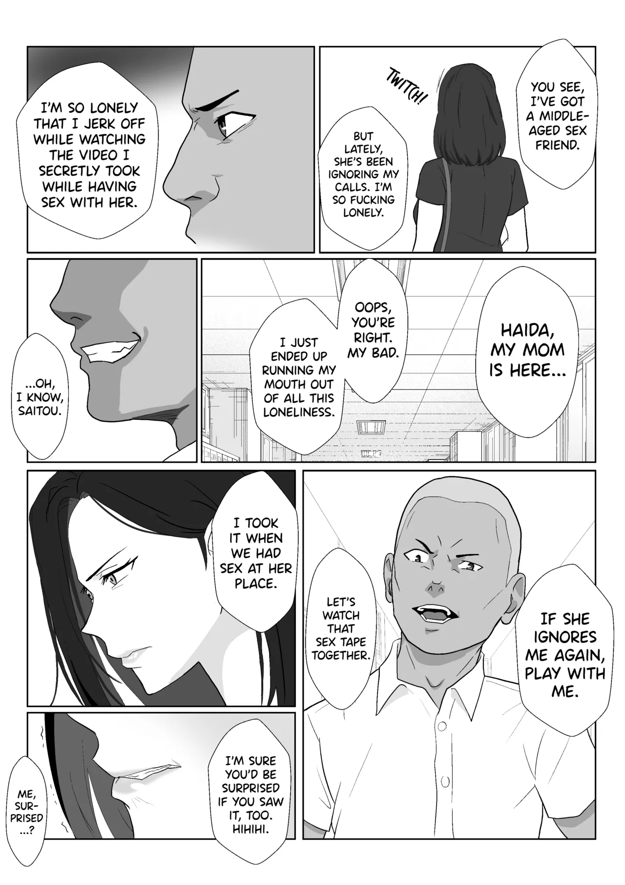 BariCare Kaa-san ga DQN ni Netorareta Enchousen page 9 full