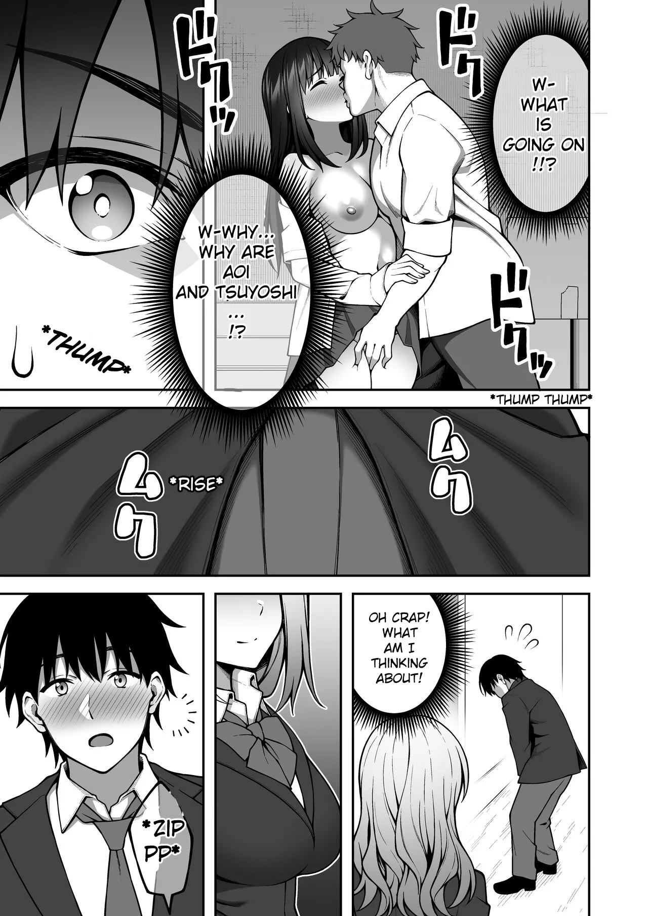 Onaji Group no YouCha Yarichin ni Nakaii Onna-tachi o Kuwareru InCha no Boku page 10 full