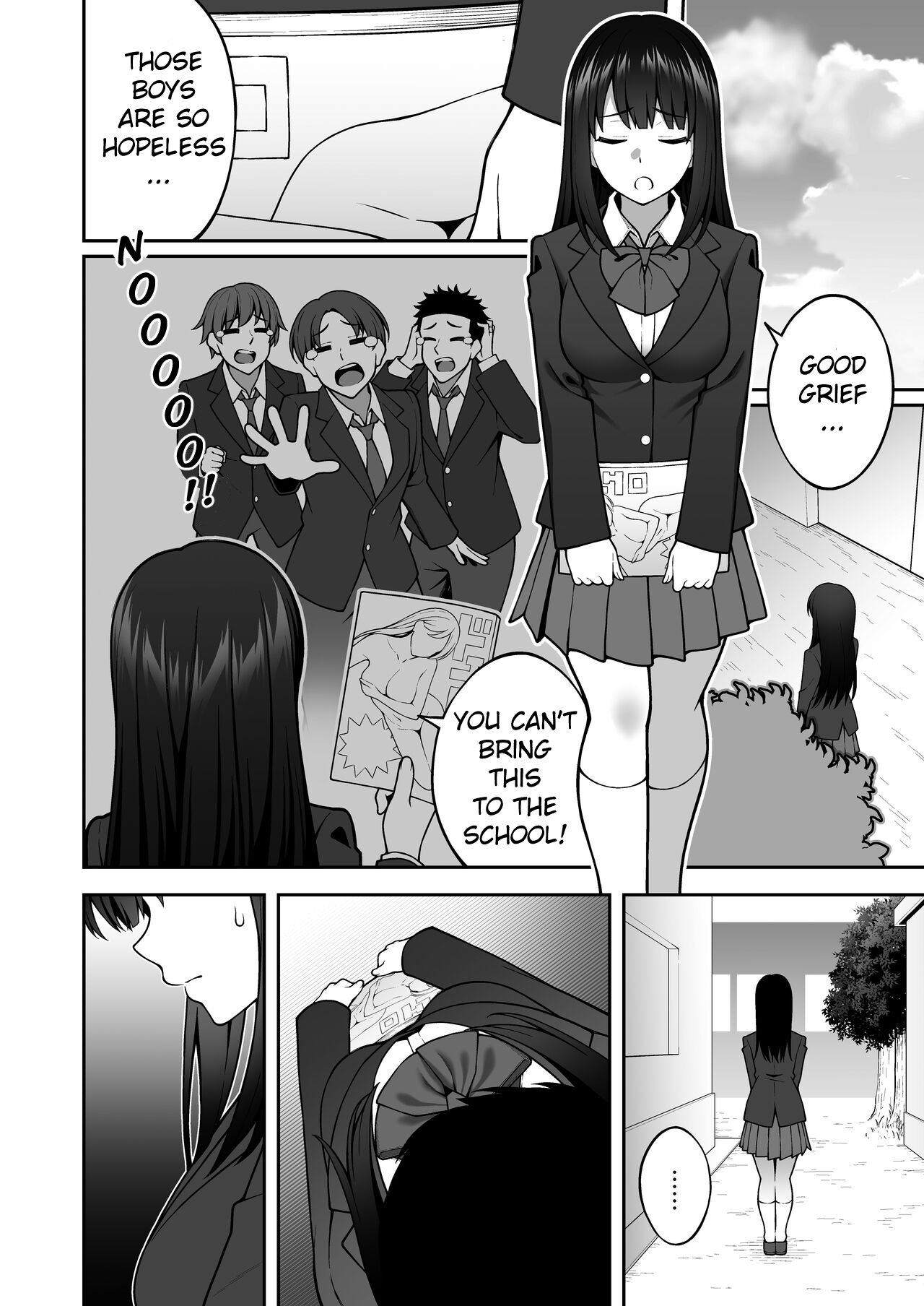 Onaji Group no YouCha Yarichin ni Nakaii Onna-tachi o Kuwareru InCha no Boku page 5 full