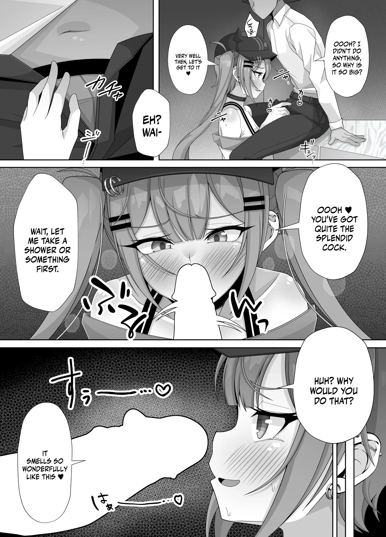 Tokoyami Towa no Ochinchin Jiyuu Kenkyuu! | Tokoyami Towa's Free Dick Research! page 4 full