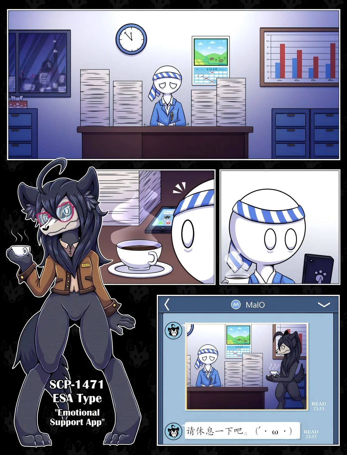 【vavacung】SCP-1471：最初的接触 page 5 full