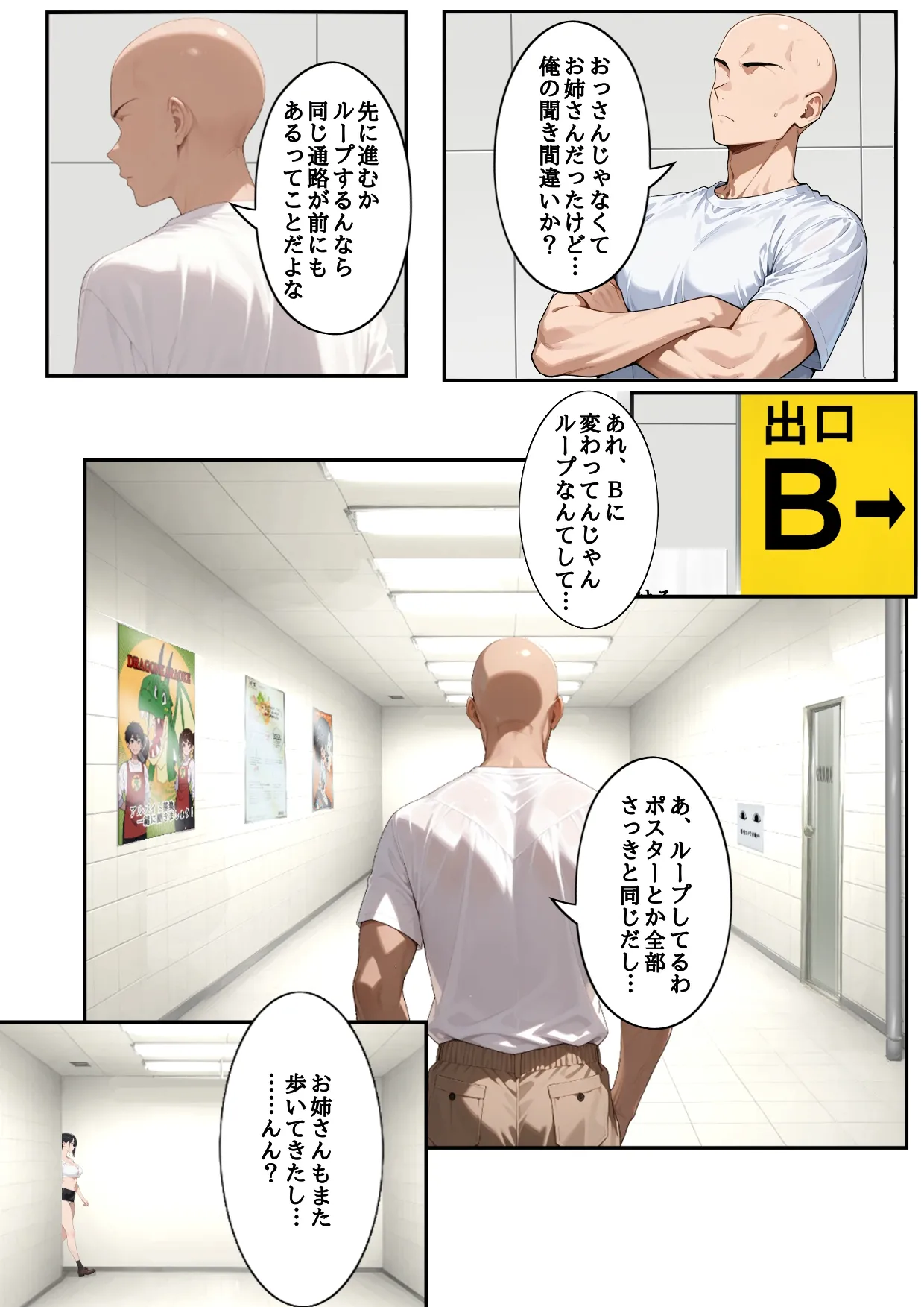 H番出口 見つけた異変がエロ過ぎて戻れない page 7 full