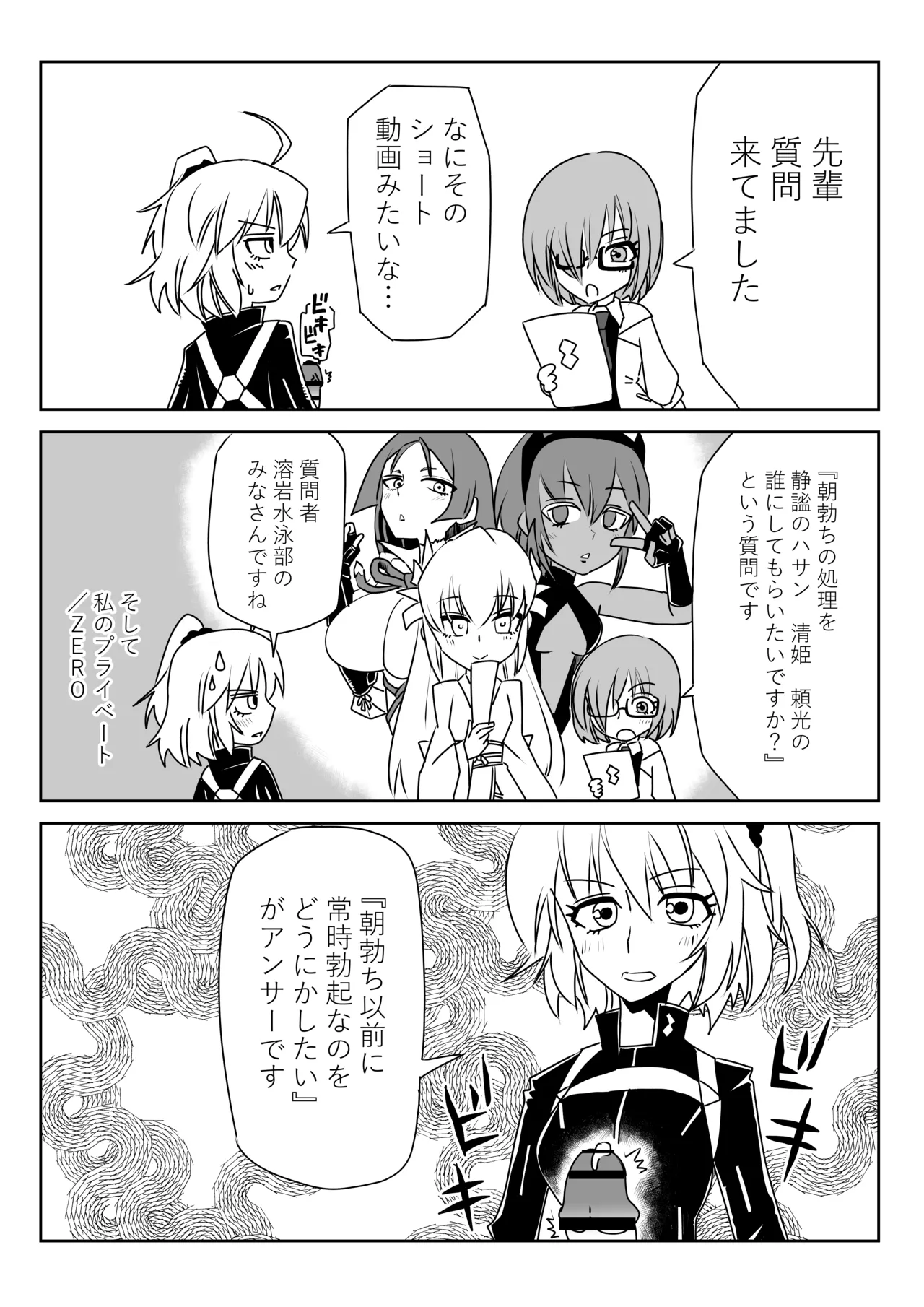 ふたなりマスターと溶岩水泳部 page 1 full