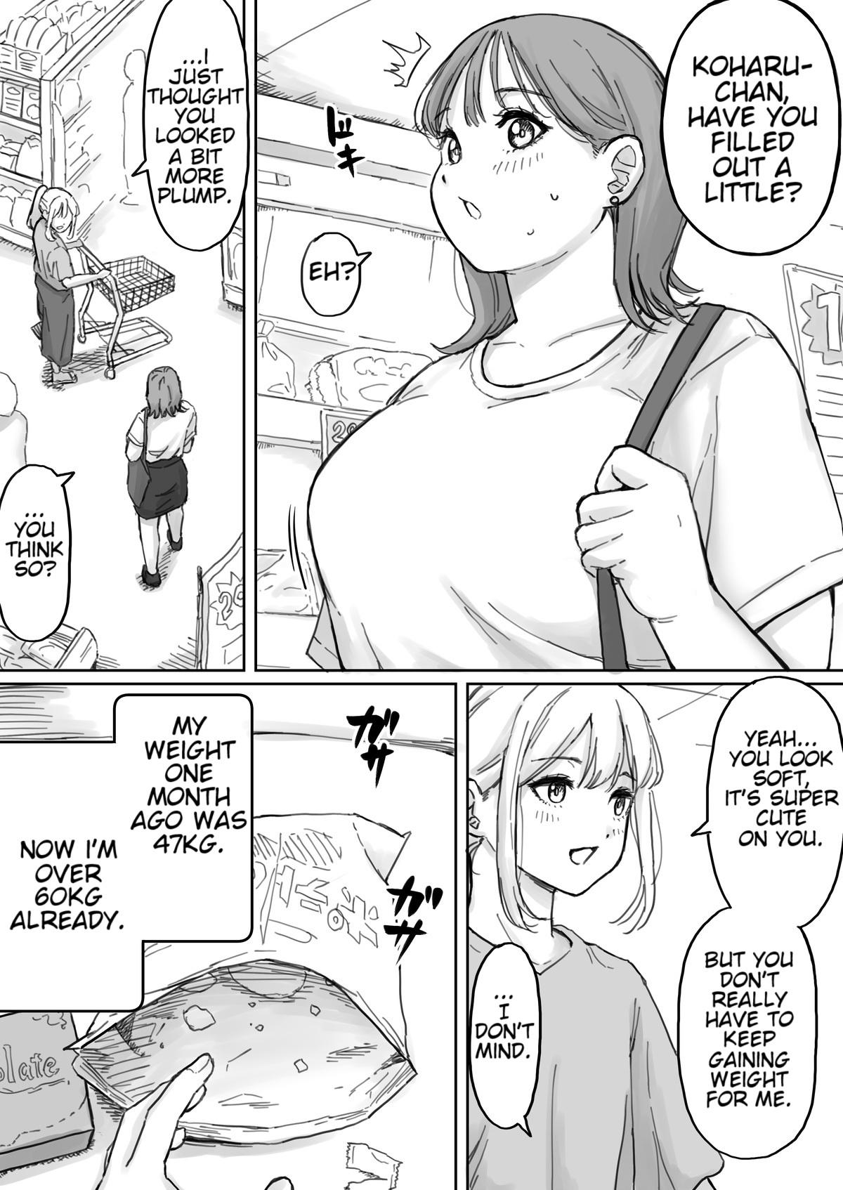 My boyfriend  had a fetish for excess fat page 5 full