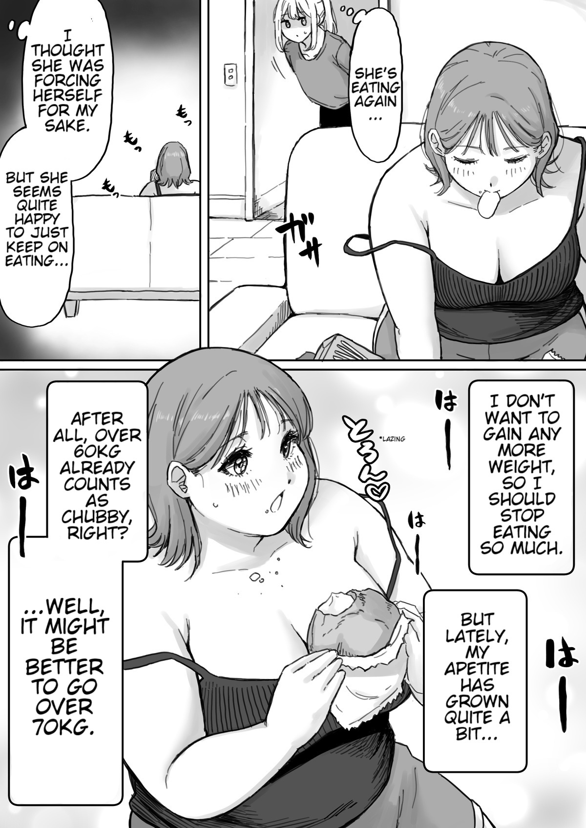 My boyfriend  had a fetish for excess fat page 6 full