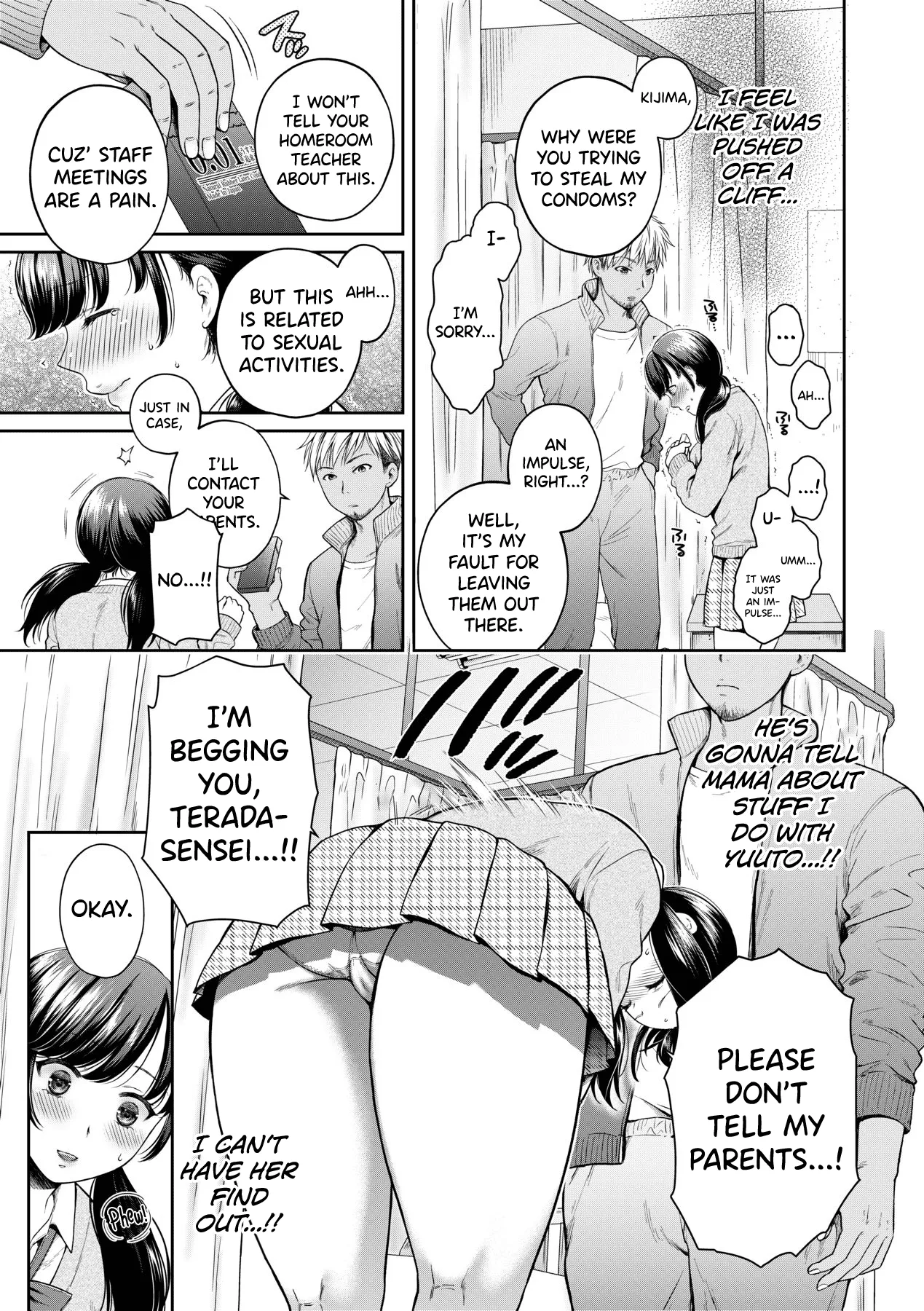 Henyou Suru Oyako Etsuraku ni Mezameru Karada, Yokubou ni Ochiru Kokoro Ch.1-4 page 9 full