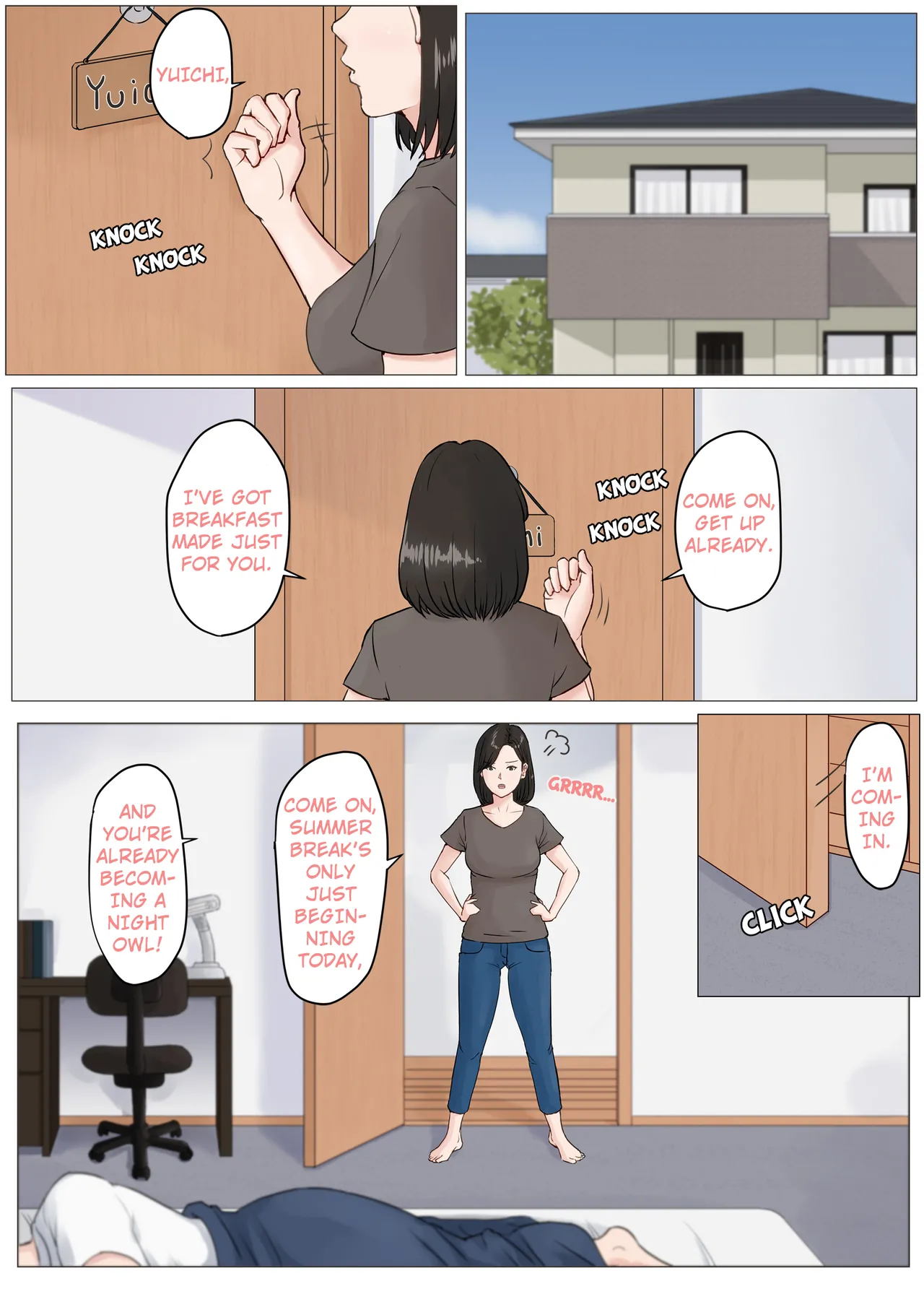 Kaa-san Janakya Dame Nanda!! 3 ~Natsuyasumi Zenpen~ | Mother and No Other!! 3 ~Summer Holiday First Part~ page 3 full