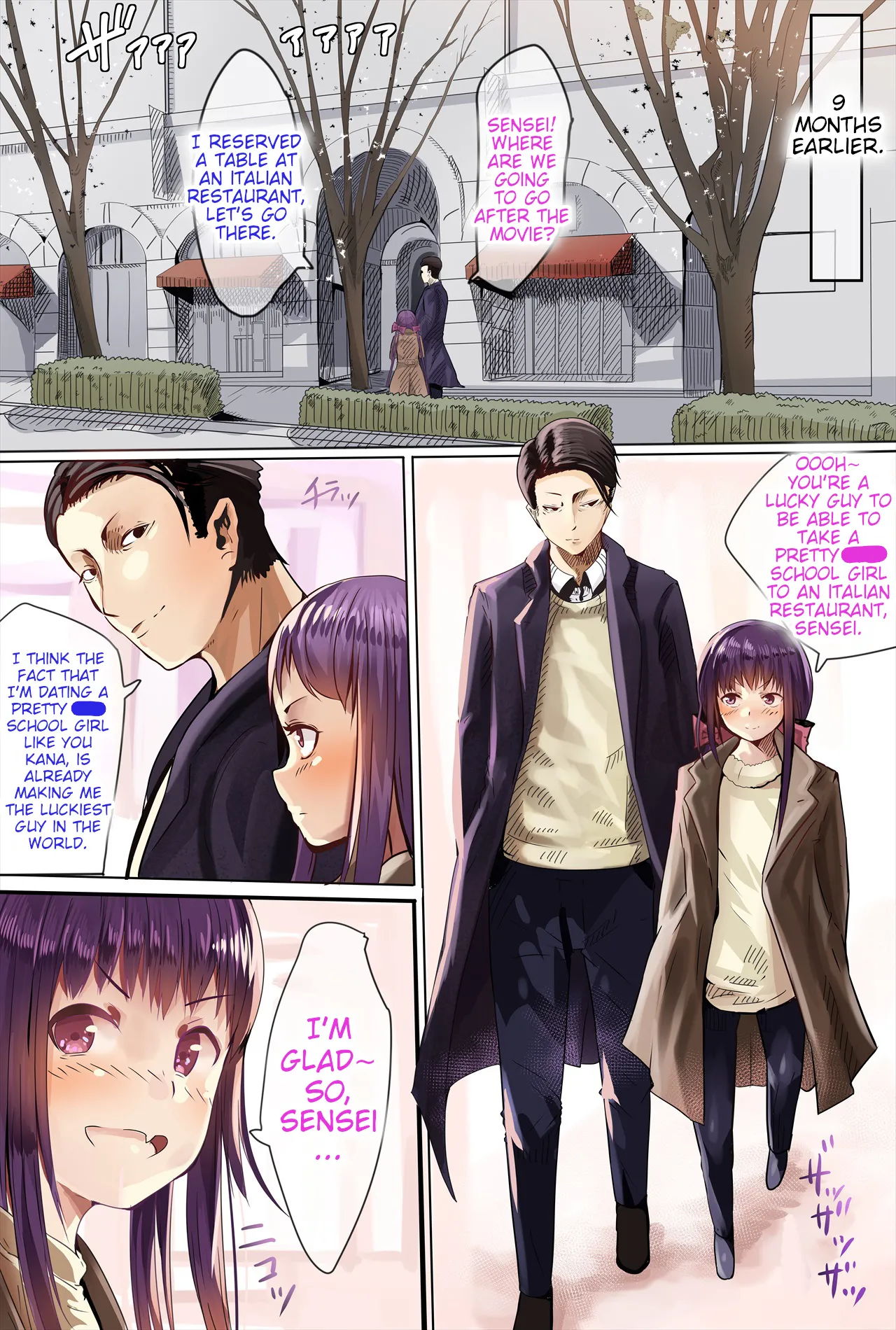 Nenrei no Meccha Hanareta Oshiego o Jusei Ninshin Saseta Ohanashi | A Story About Impregnating a Much Younger Student of Mine. page 4 full