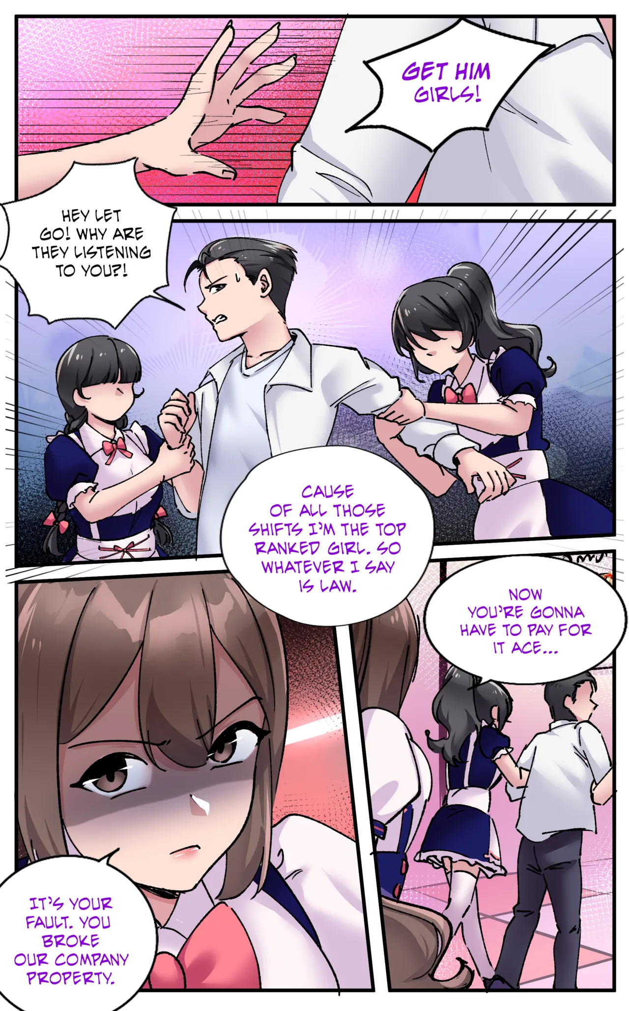 Girlfriend Revenge 2 page 8 full