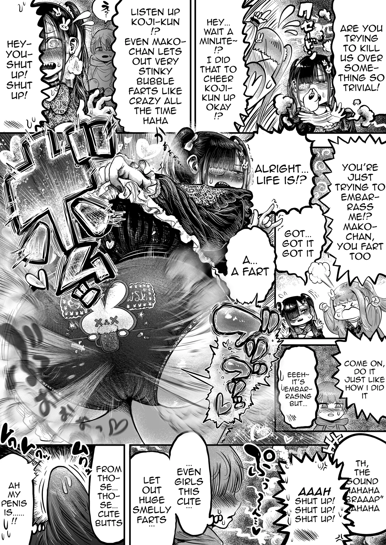 The Three Great Hells of Perverted Older Girls and A Young Boy page 5 full