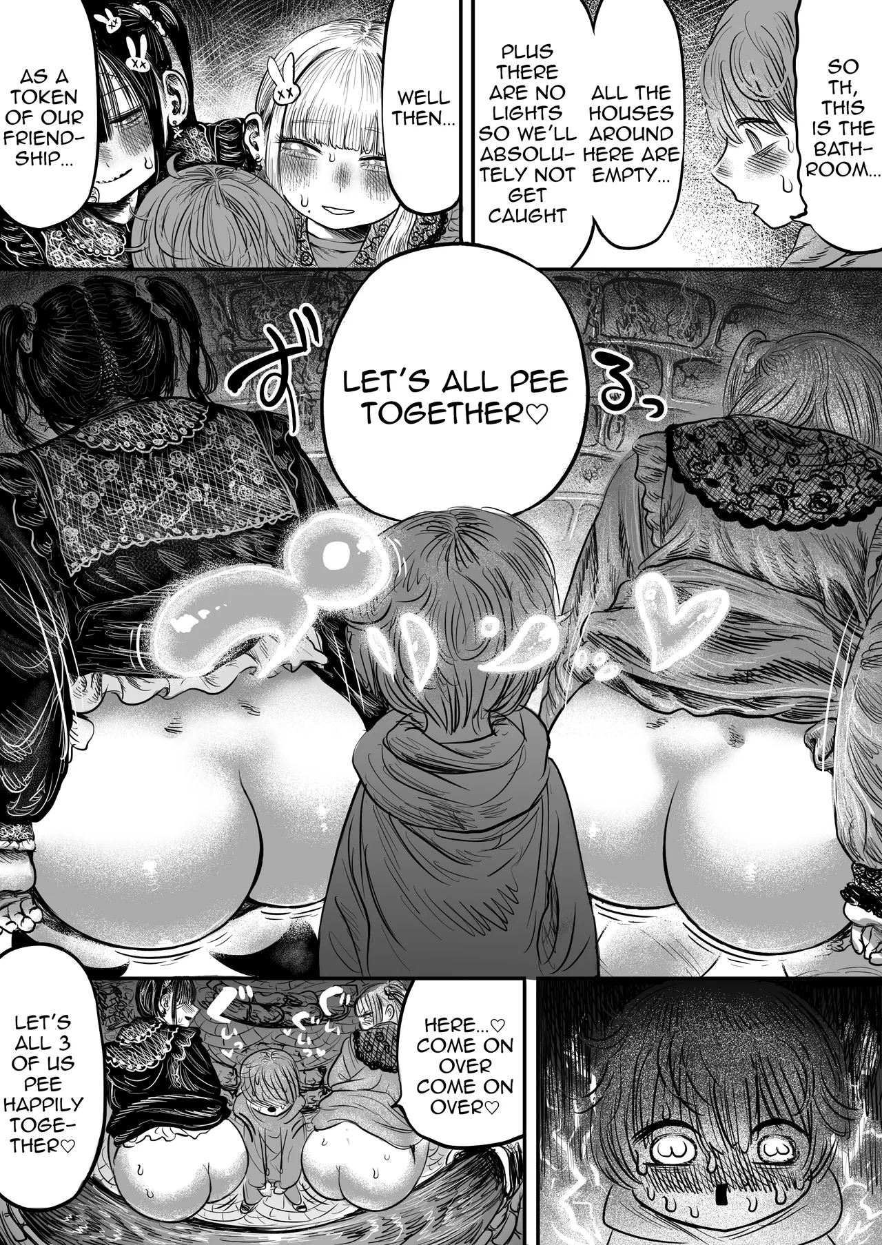The Three Great Hells of Perverted Older Girls and A Young Boy page 7 full
