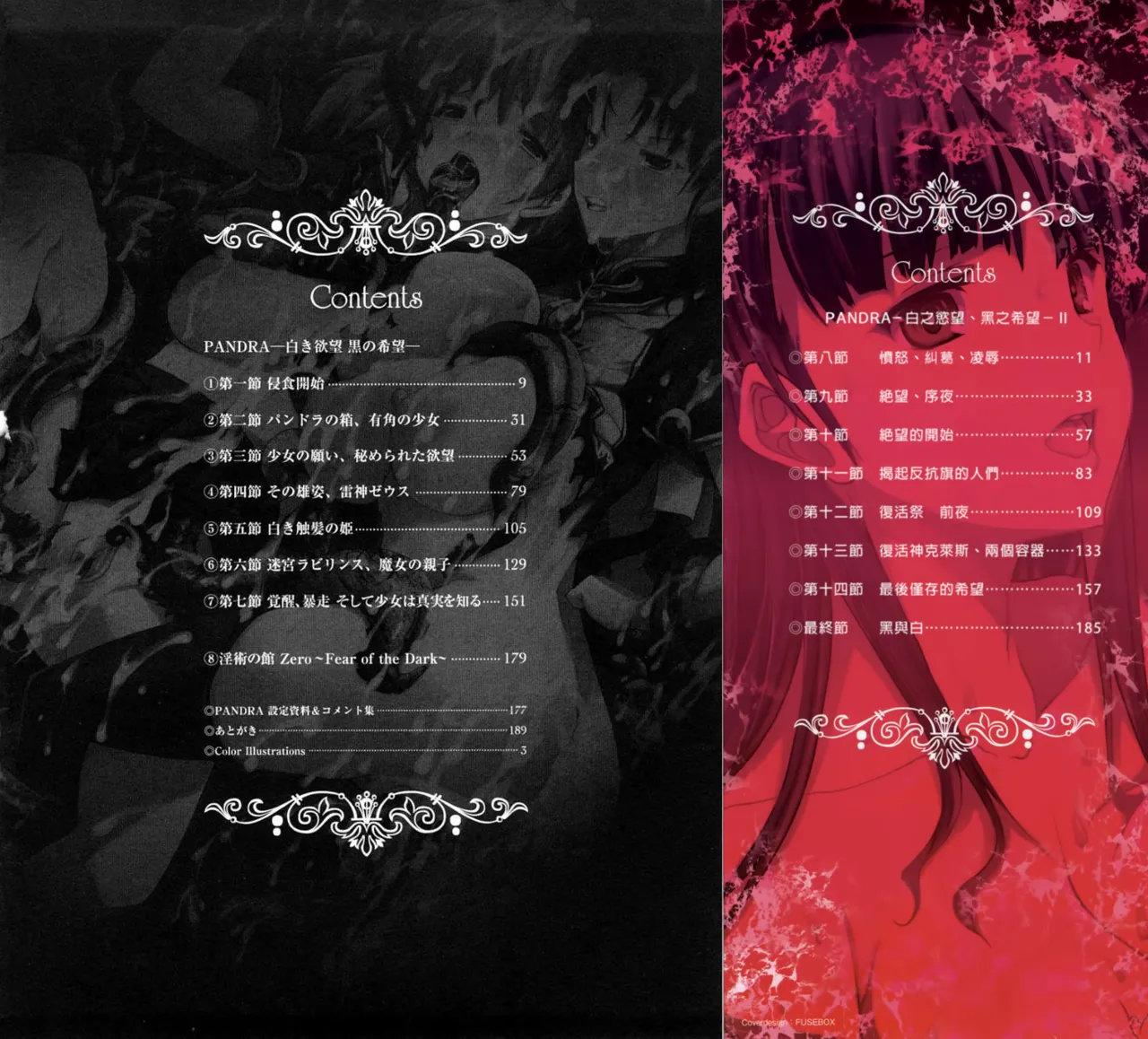 PANDRA~白き欲望 黒の希望~ Ⅰ-Ⅱ page 2 full