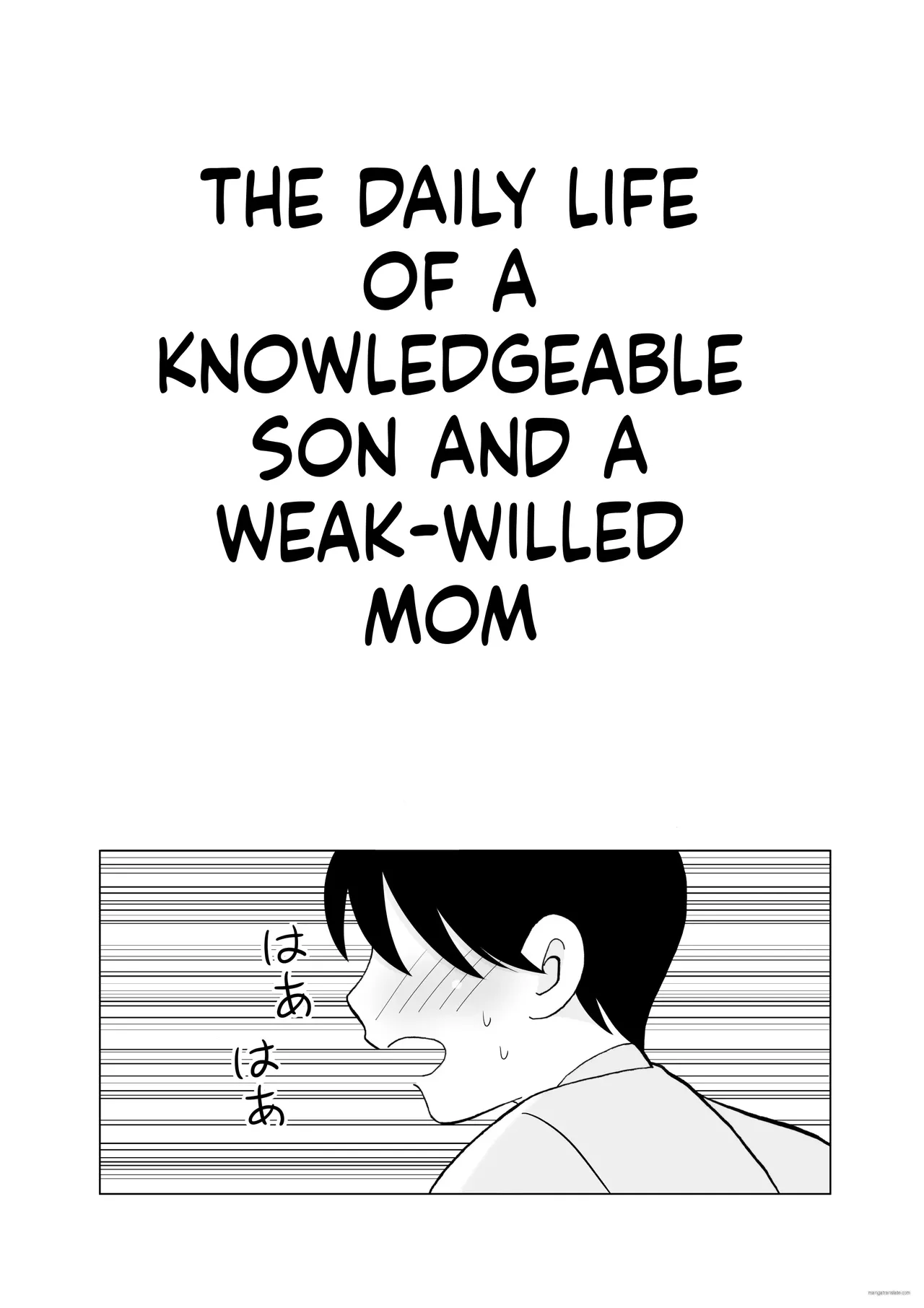 The daily life of a savvy son and a pushy mom page 3 full