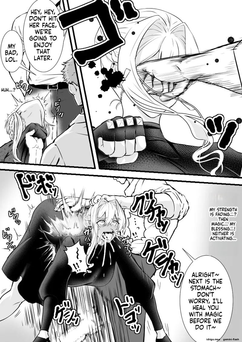 On'na Mahōtsukai wa Niku Benki Dorei ni Ochiru page 6 full