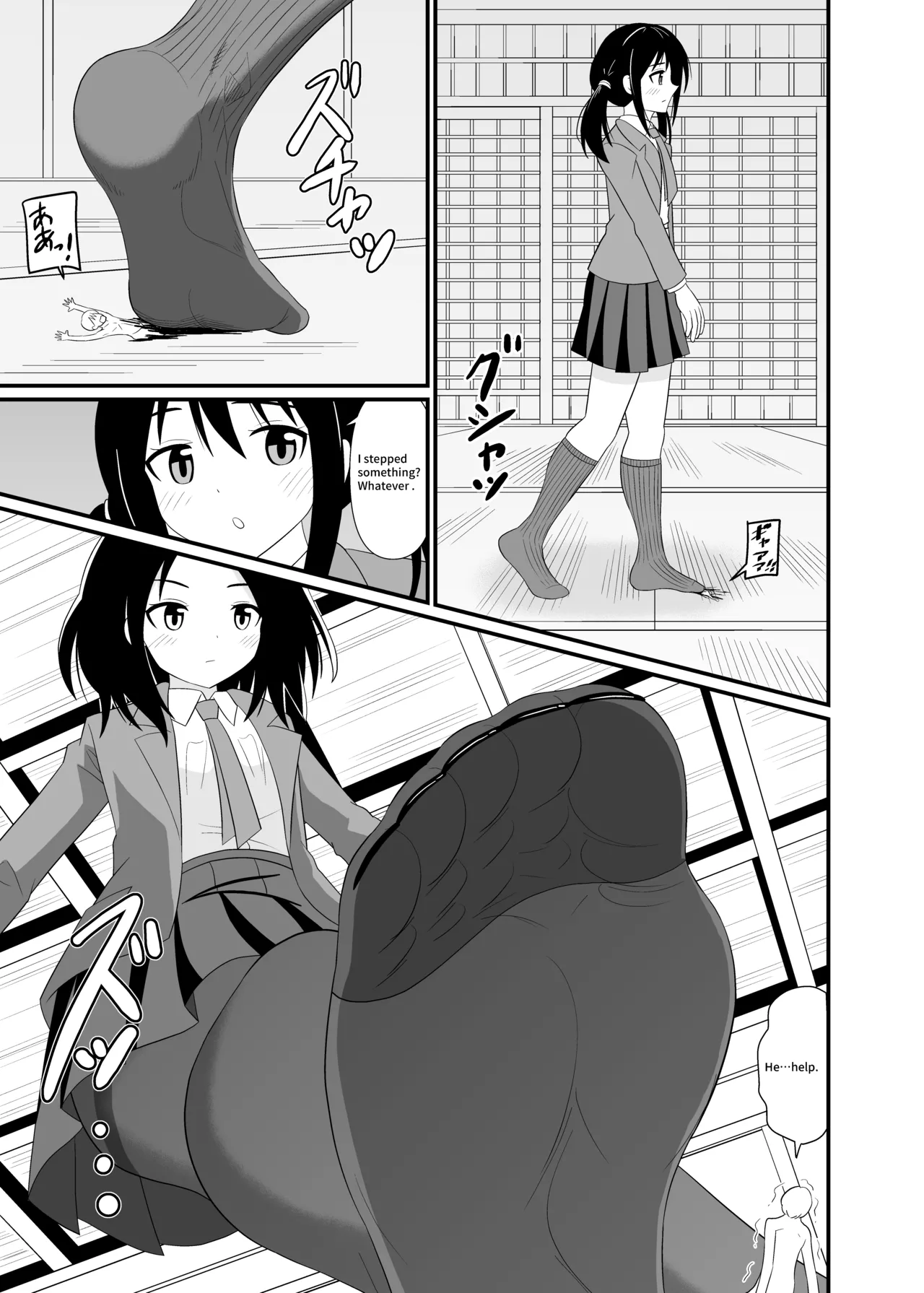 Stepped on by mob page 8 full