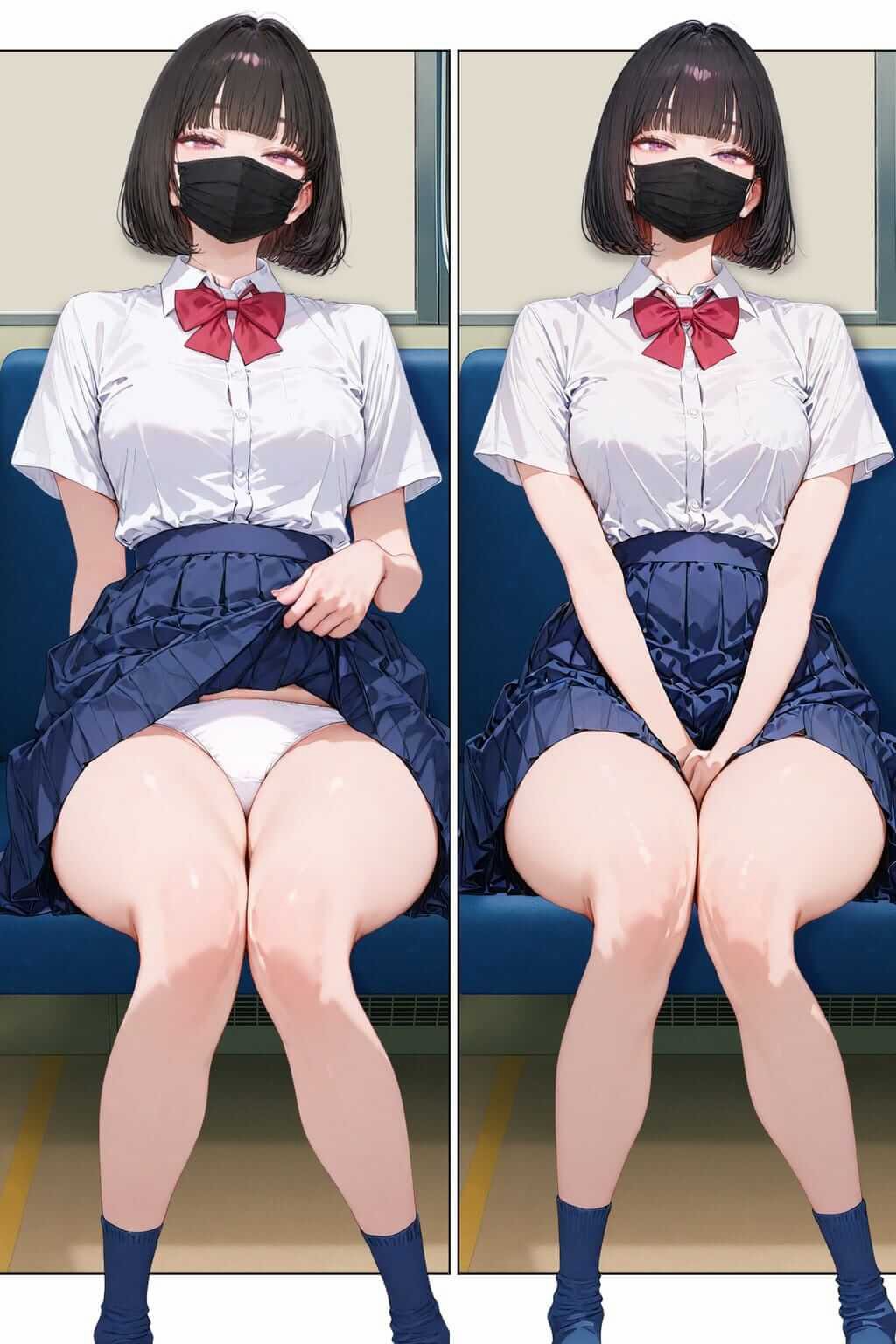 電車の中の天使 page 6 full