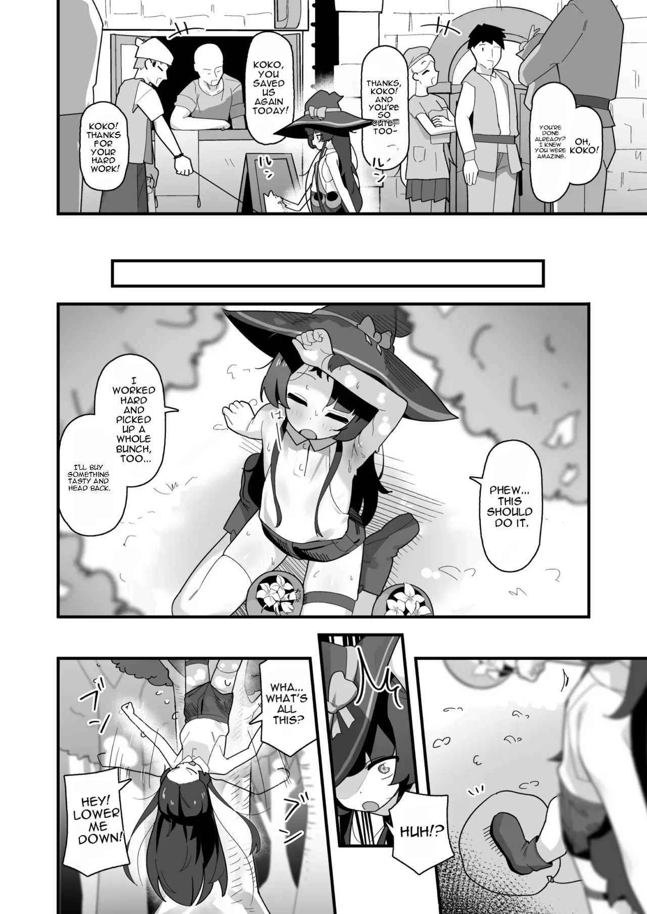 Instant Fall via Hypnosis Magic❤ Cheeky Witch Koko-chan ~A Genius Elite, Yet...❤ Monster page 5 full