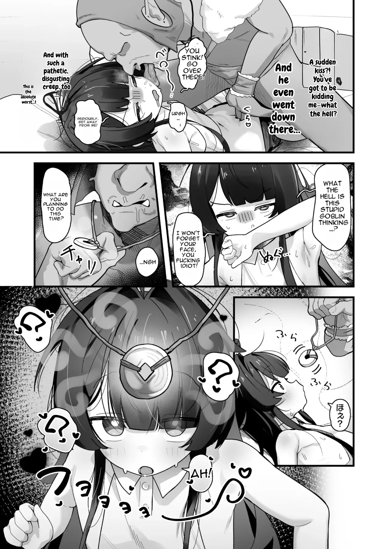 Instant Fall via Hypnosis Magic❤ Cheeky Witch Koko-chan ~A Genius Elite, Yet...❤ Monster page 8 full