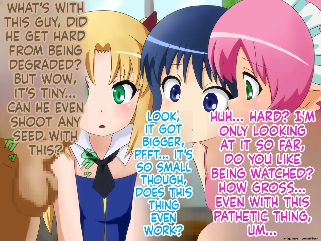 M otoko wa o◎nchin o baka ni sareru to dopyudopyusha sei shichau no page 9 full