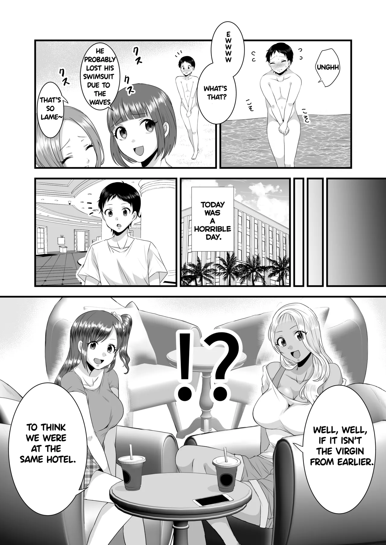Umibe no Gal no Doutei Asobi page 8 full