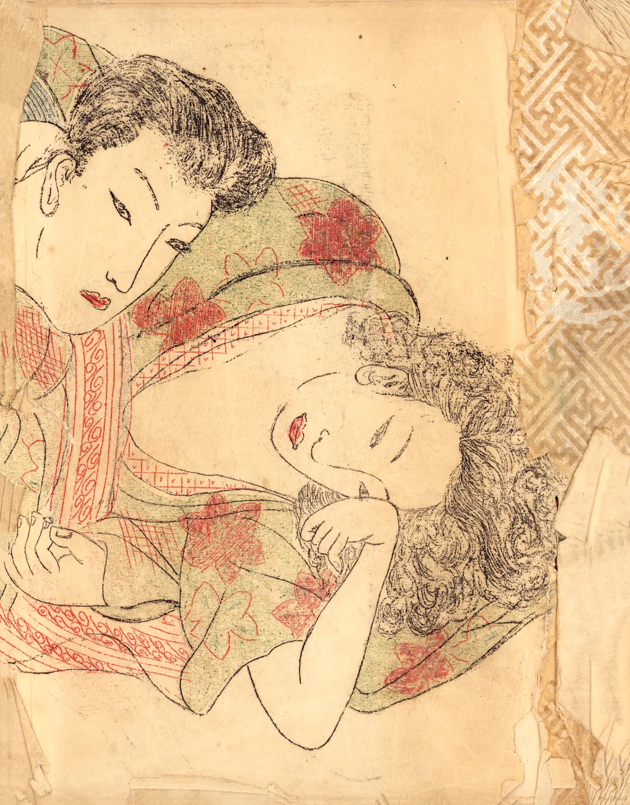 Kōshoku Bunko / Enpon  — Ripples of Erotic Desire — Pre-War Doujinshi page 1 full