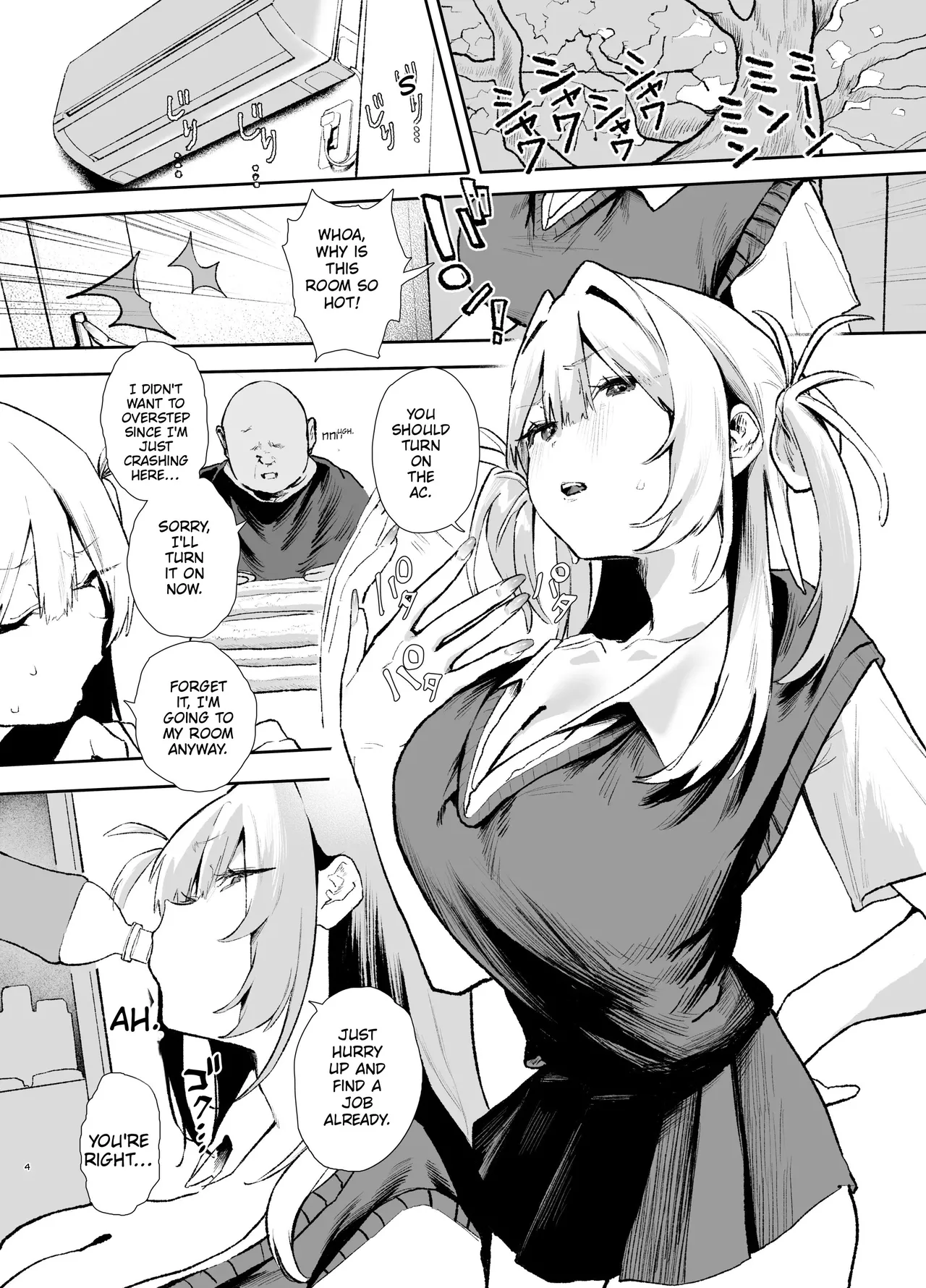 Namaiki Gal ga Oji-san no Dekachin ni Sakaraenaku Natta Hi | The Day the Sassy Gal Couldn't Resist an Older Guy's Huge Cock page 3 full