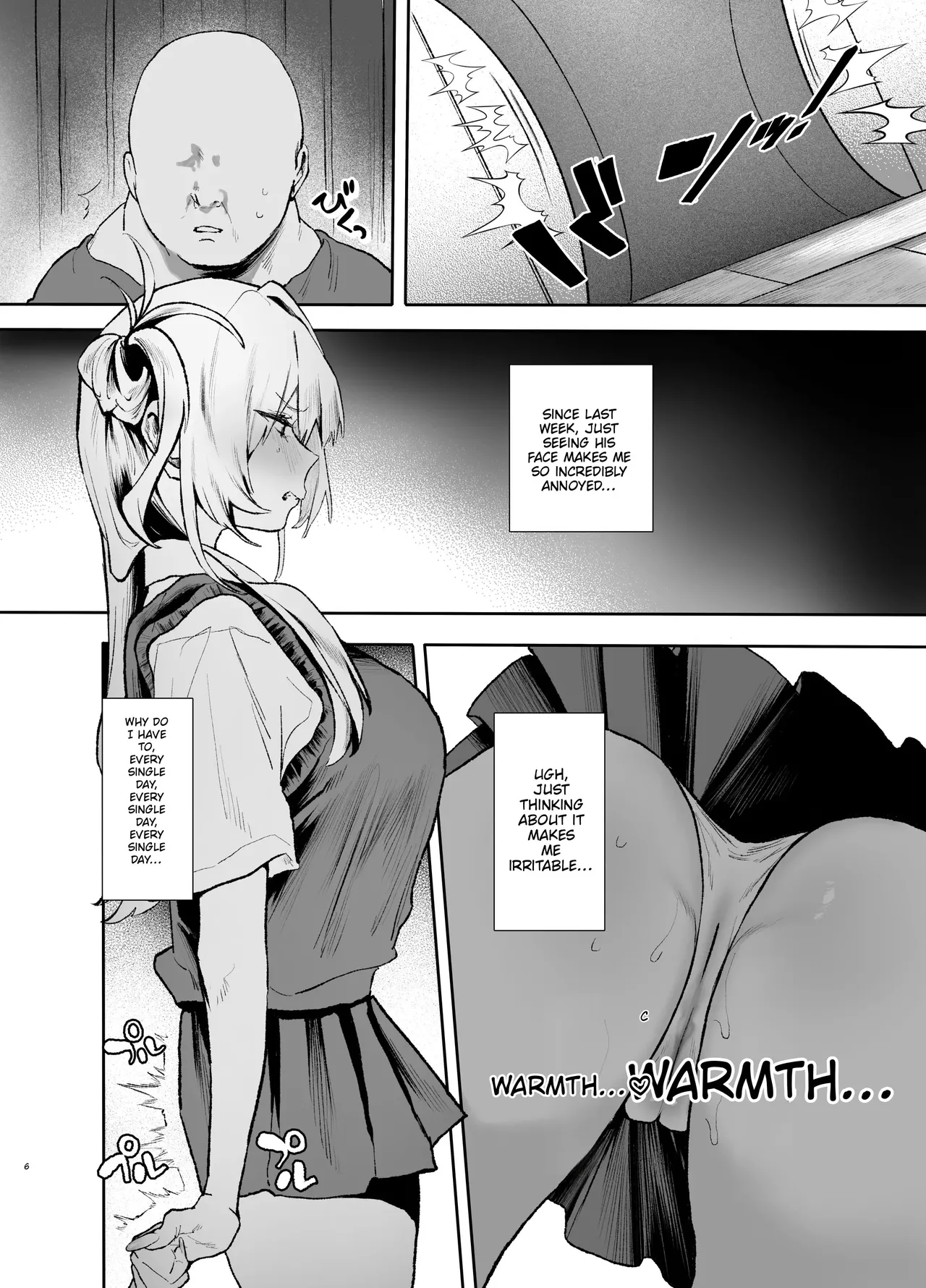 Namaiki Gal ga Oji-san no Dekachin ni Sakaraenaku Natta Hi | The Day the Sassy Gal Couldn't Resist an Older Guy's Huge Cock page 5 full
