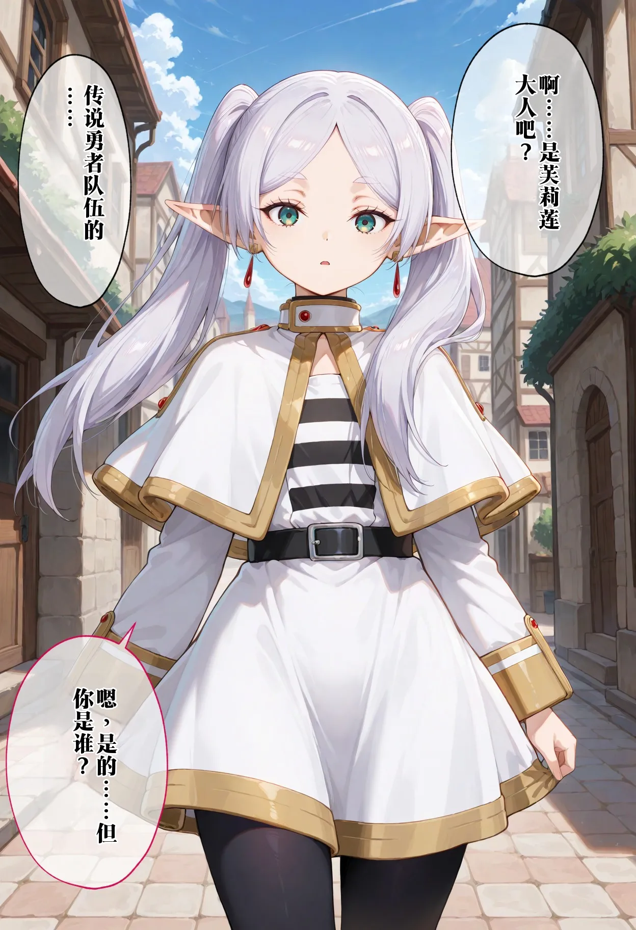 Saimin Shihai sareta Mahoutsukai ~Zenin Netorare Haramase~ page 4 full