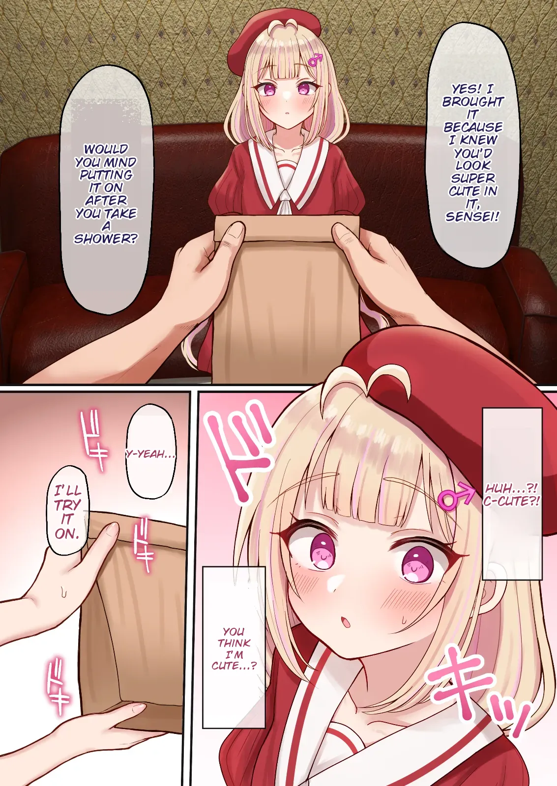 EROEKAKI OTOKONOKO HAZIMETENO UTIAGEDE HOMOSESARERU | A male artist who draws erotic art gets into a gay encounter with another man at his first after-party page 7 full