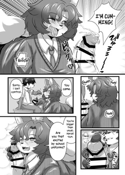 [Kinoko-mura (Eringi Chadzuke)] Haruki to Mama to Seifuku to | Haruki, Mama and the School Uniform (Two Beasts Or Not To Beast!) [English] [EHCOVE] — page 12