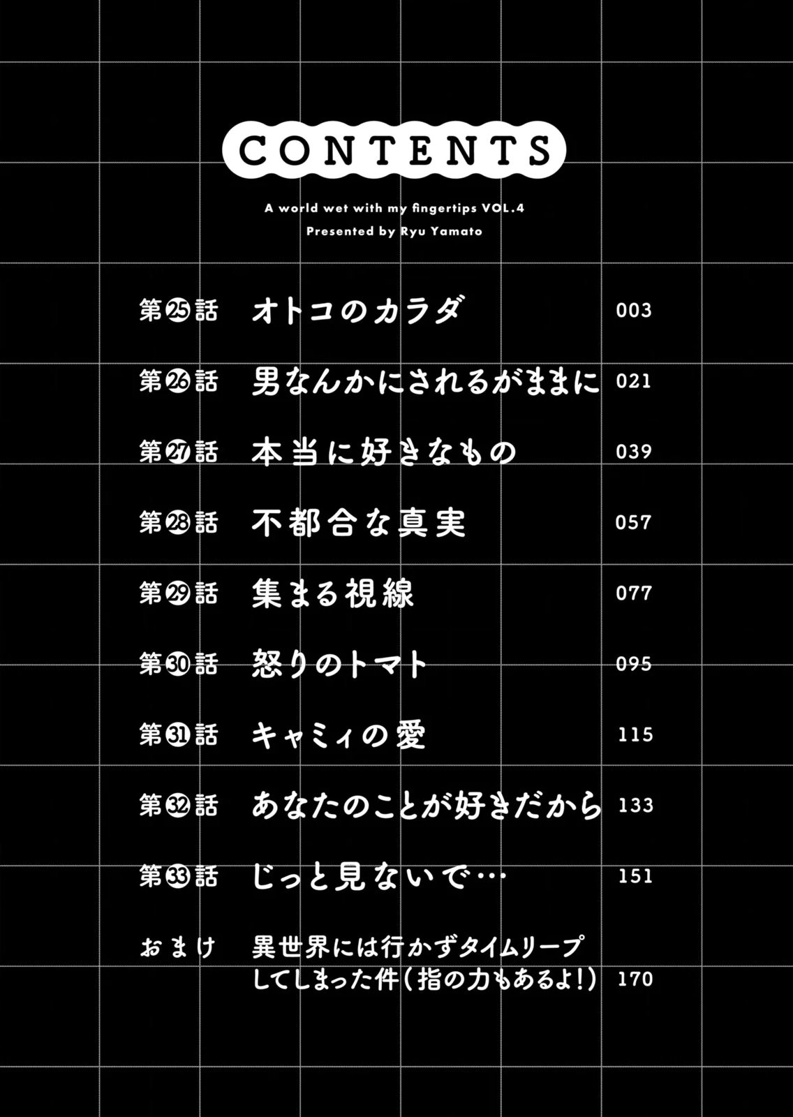 俺の指先で濡れる世界 第04巻 page 4 full