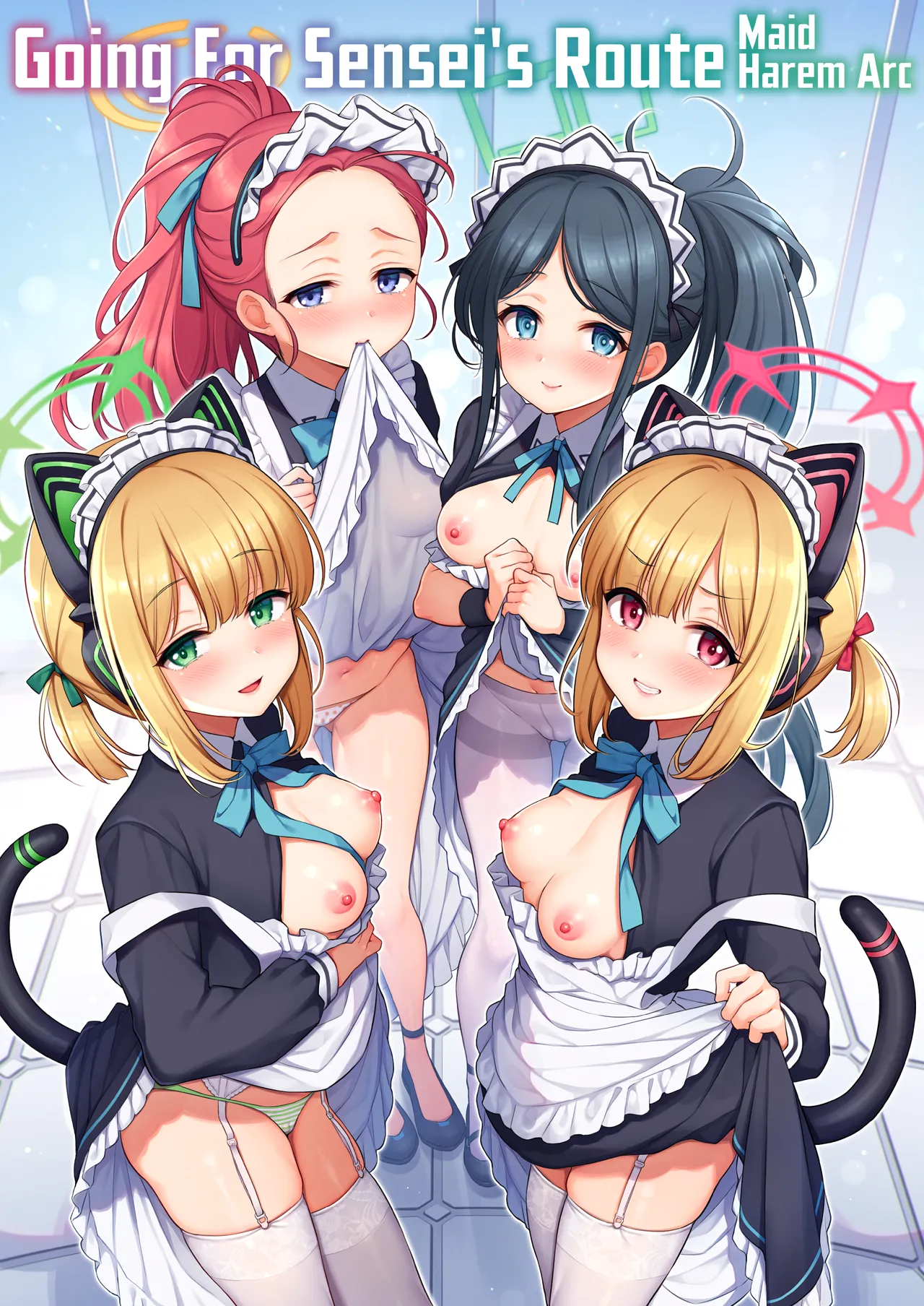 Sensei Kouryaku Game Maid Harem Hen | Going For Sensei's Route Maid harem arc page 1 full