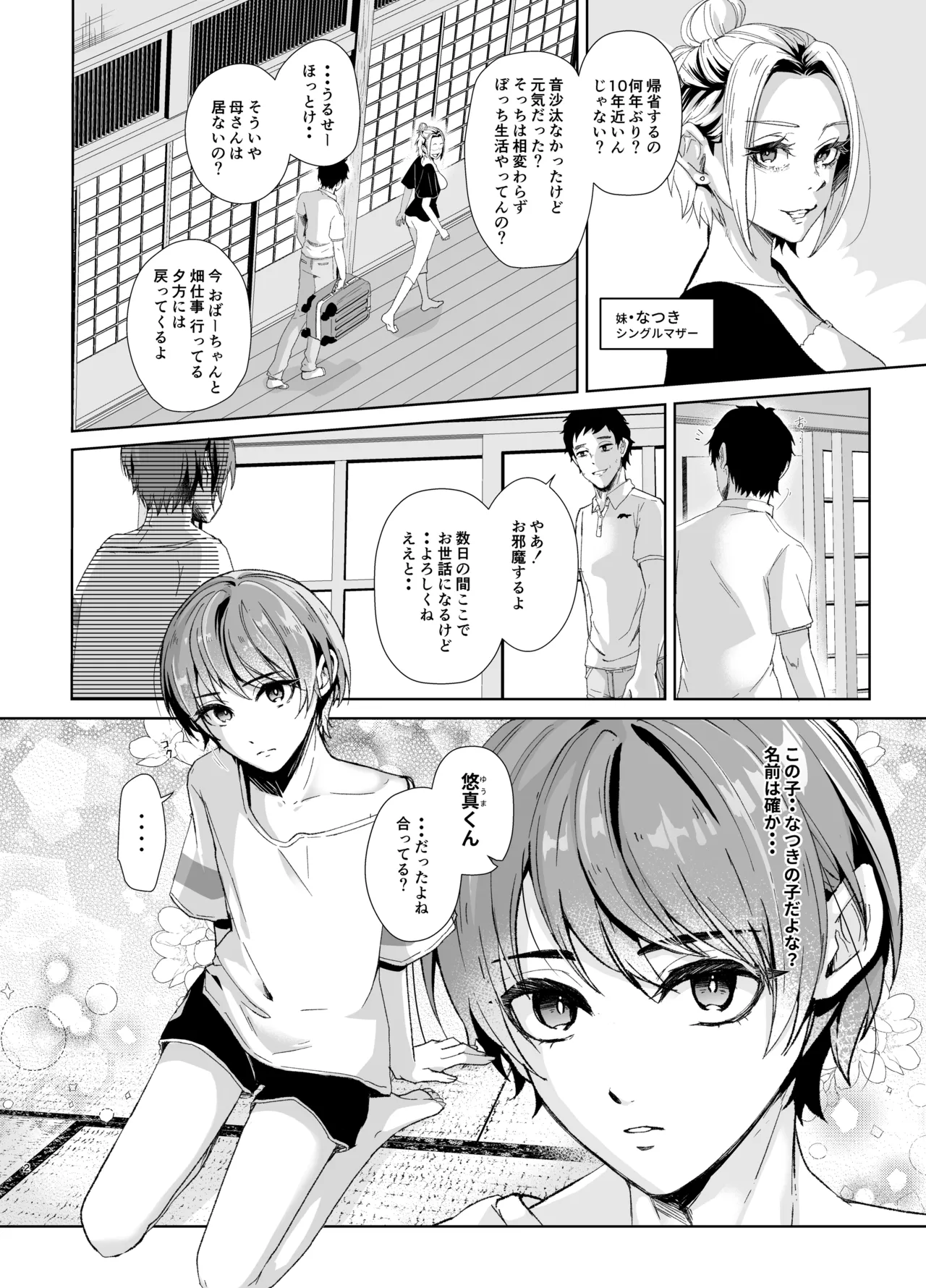 俺の事が大好きな無垢でエロい田舎の甥っ子 page 3 full