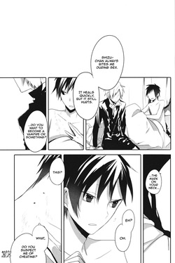 (C83) [S.C+KIWOLOG (Umemaru, Akiwo)] In The Dark (Durarara!!) [ENG] {KCK-Amateur Scans} — page 12