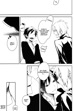 (C83) [S.C+KIWOLOG (Umemaru, Akiwo)] In The Dark (Durarara!!) [ENG] {KCK-Amateur Scans} — page 20