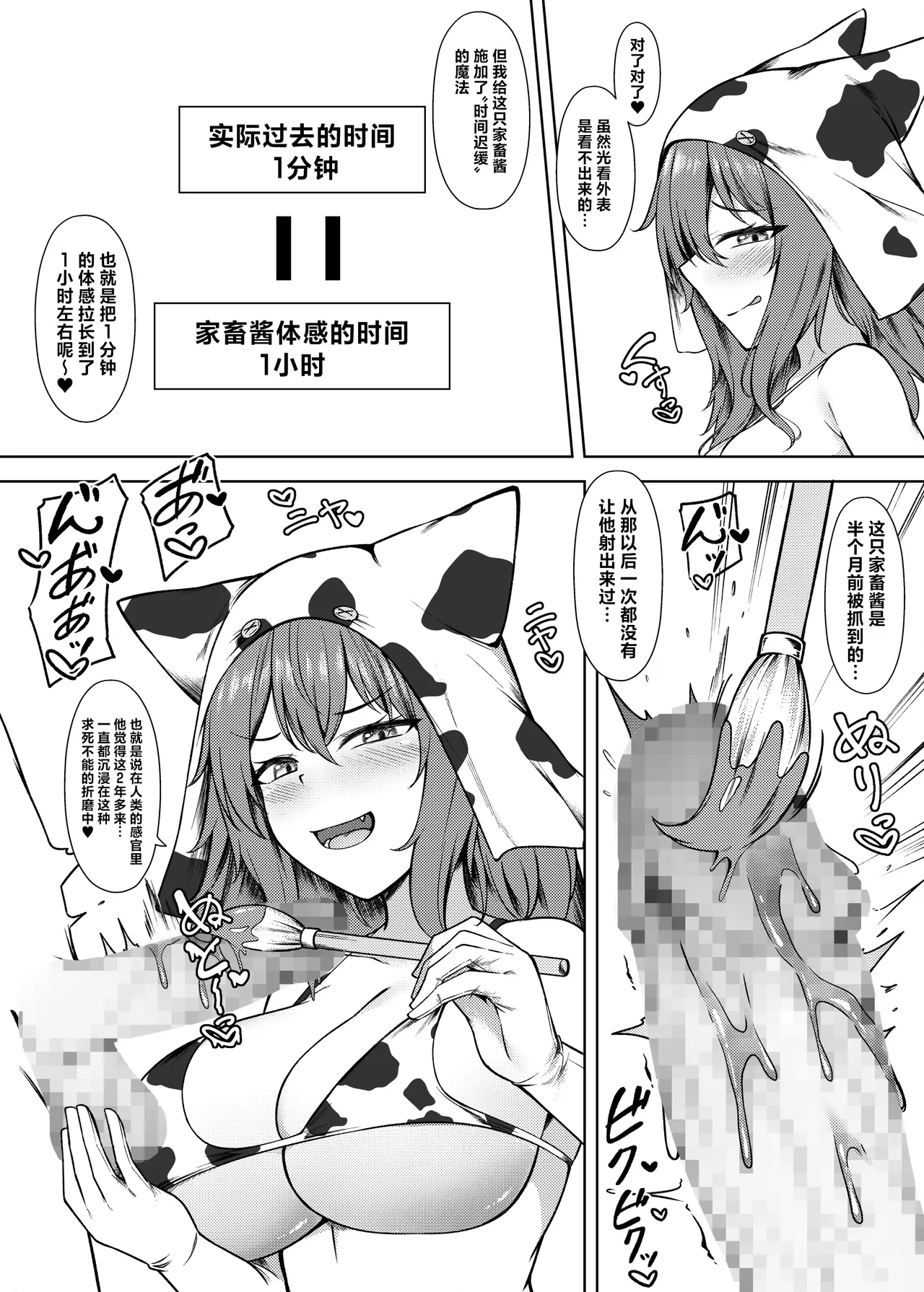 Seieki Kachiku no Shiborikata | 精液家畜的榨取 page 7 full