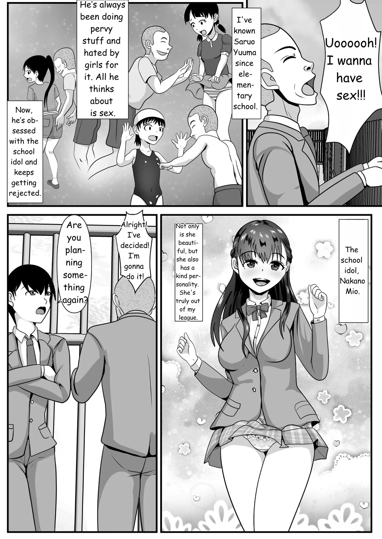 Suki na Joshi ga Hentai Yuujin ni Kuwareta page 4 full