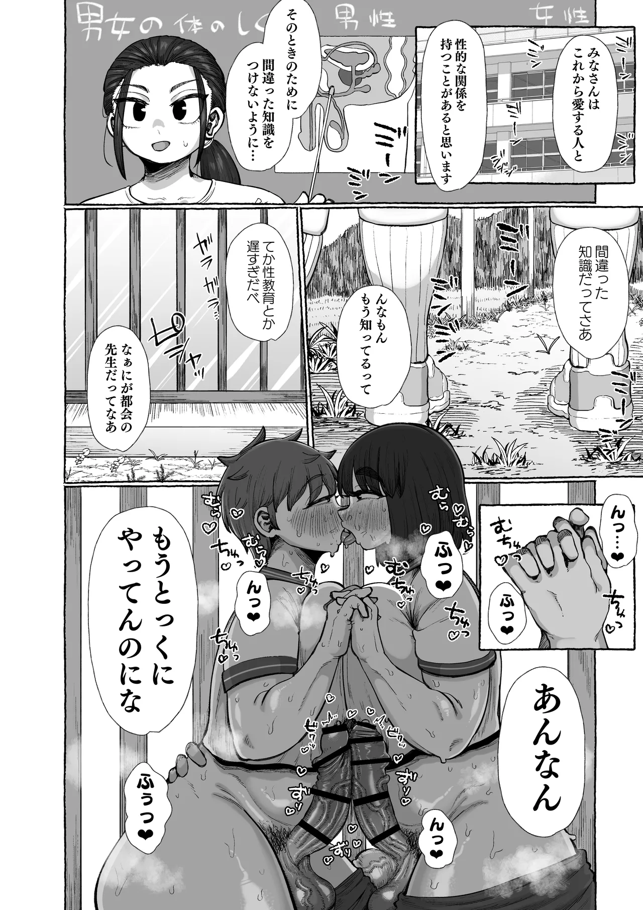 Futanari shika ine murada suke, yaru koto nante kobi shikane be sa page 4 full